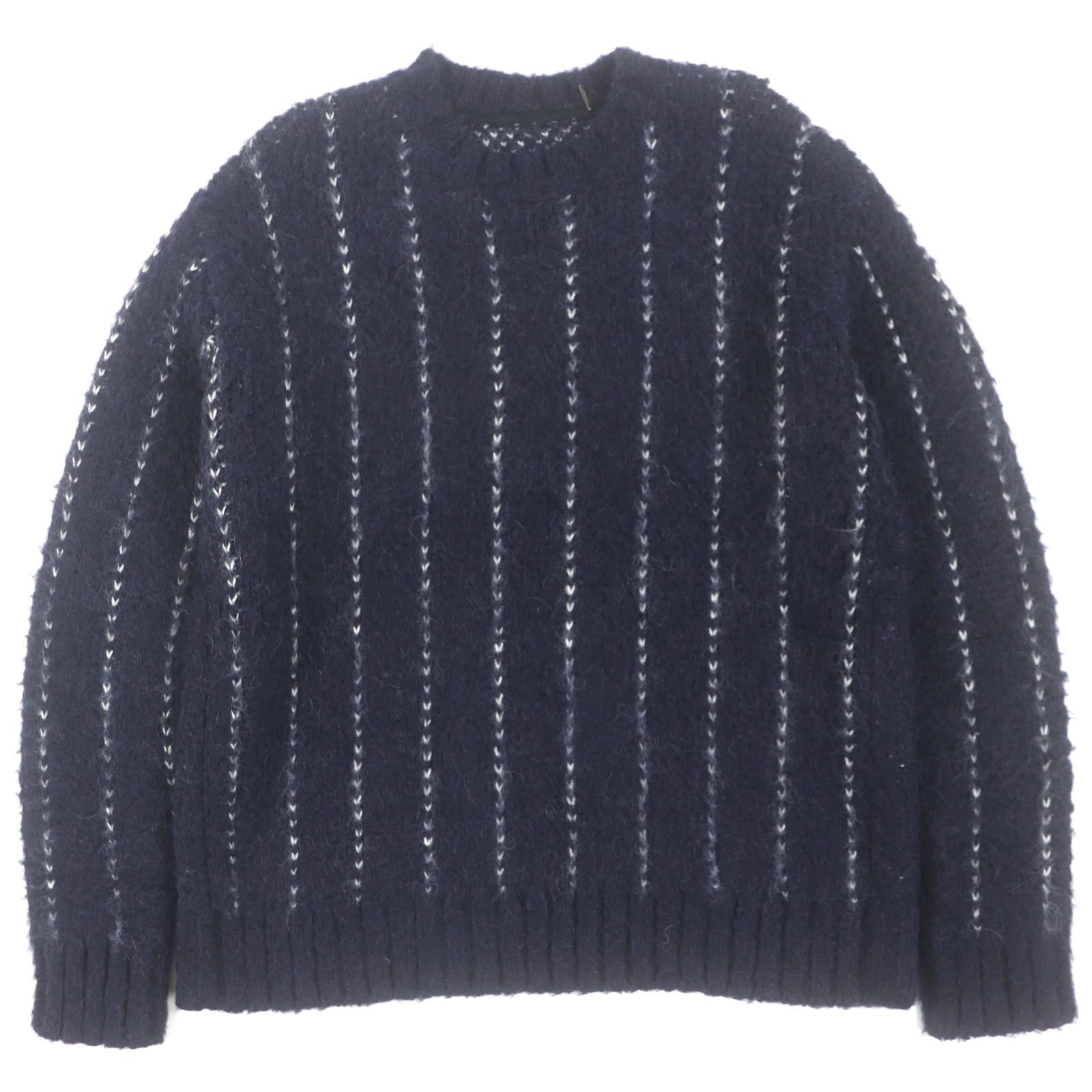 Sacai Sacai Sacai Jacquard Knit Pullover Others Tops 23-03202M DUTY FREE for USA Size ONE SIZE - 1 Thumbnail