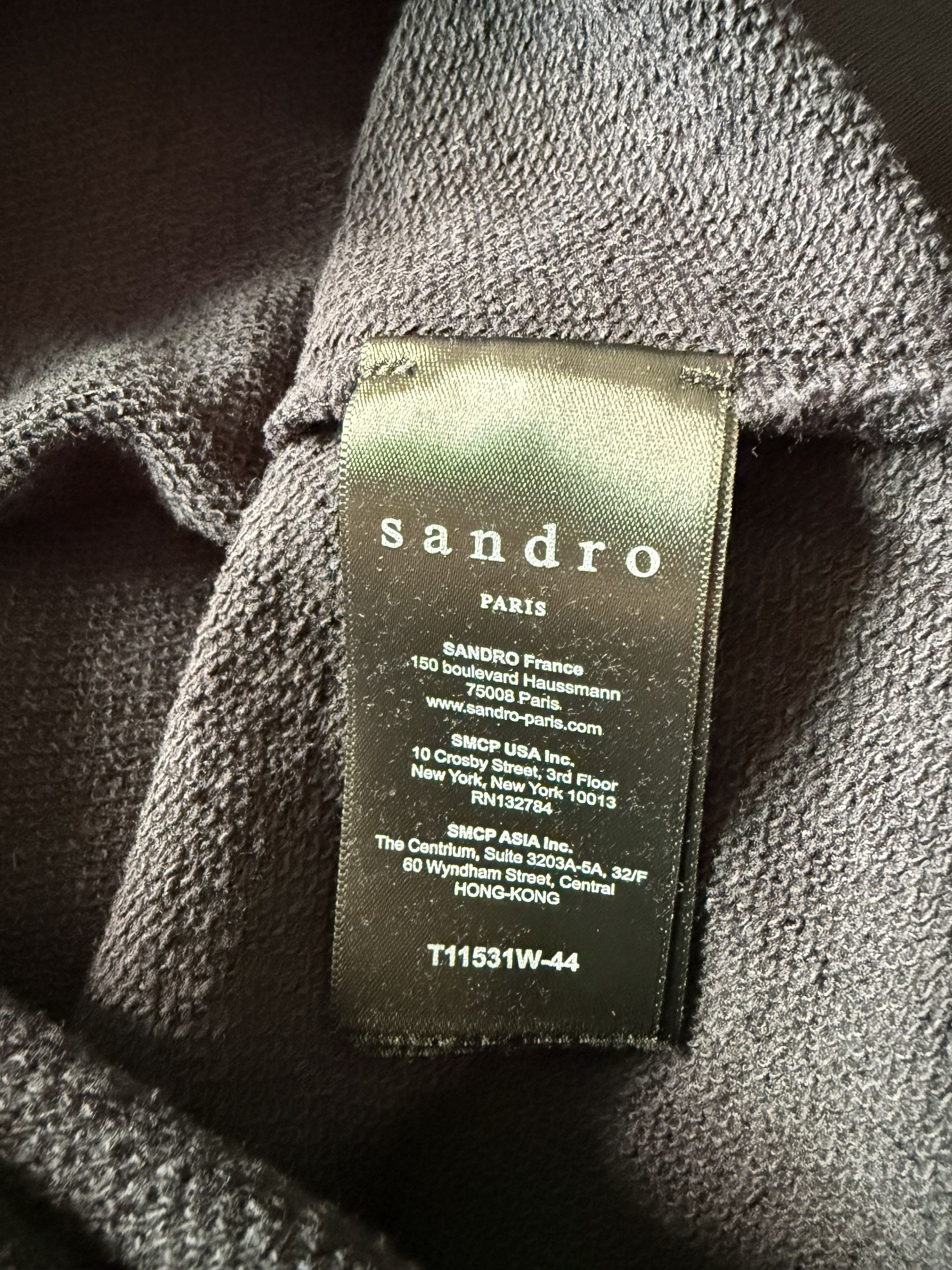 Sandro Sandro Terry Lined Sweatshirt Size US S / EU 44-46 / 1 - 3 Thumbnail