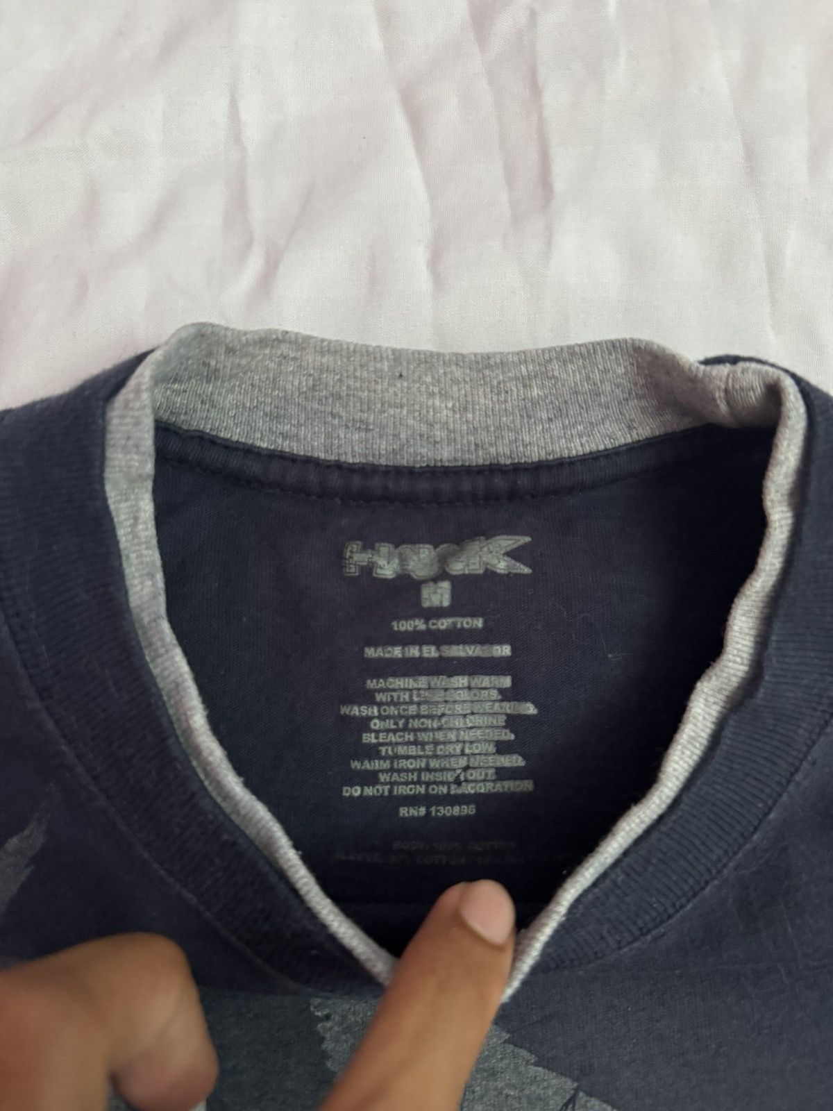 Tony Hawk 2000s Tony Hawk Skateboard Double Layer y2k Tees Size US M / EU 48-50 / 2 - 5 Thumbnail