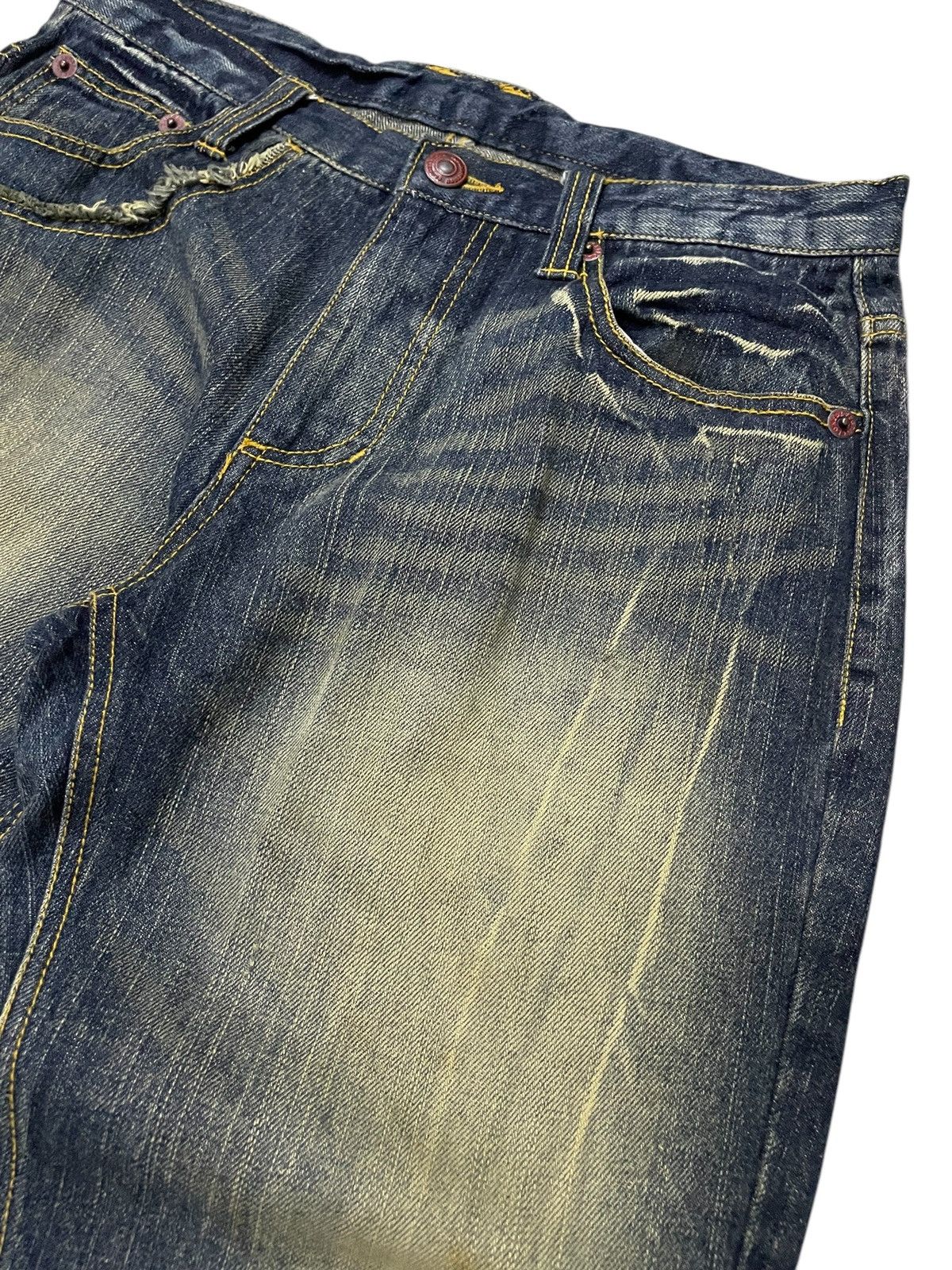 Hysteric Glamour Clone Devgru Japan Mud Wash Zipper Pocket Jeans Size US 32 / EU 48 - 7 Thumbnail