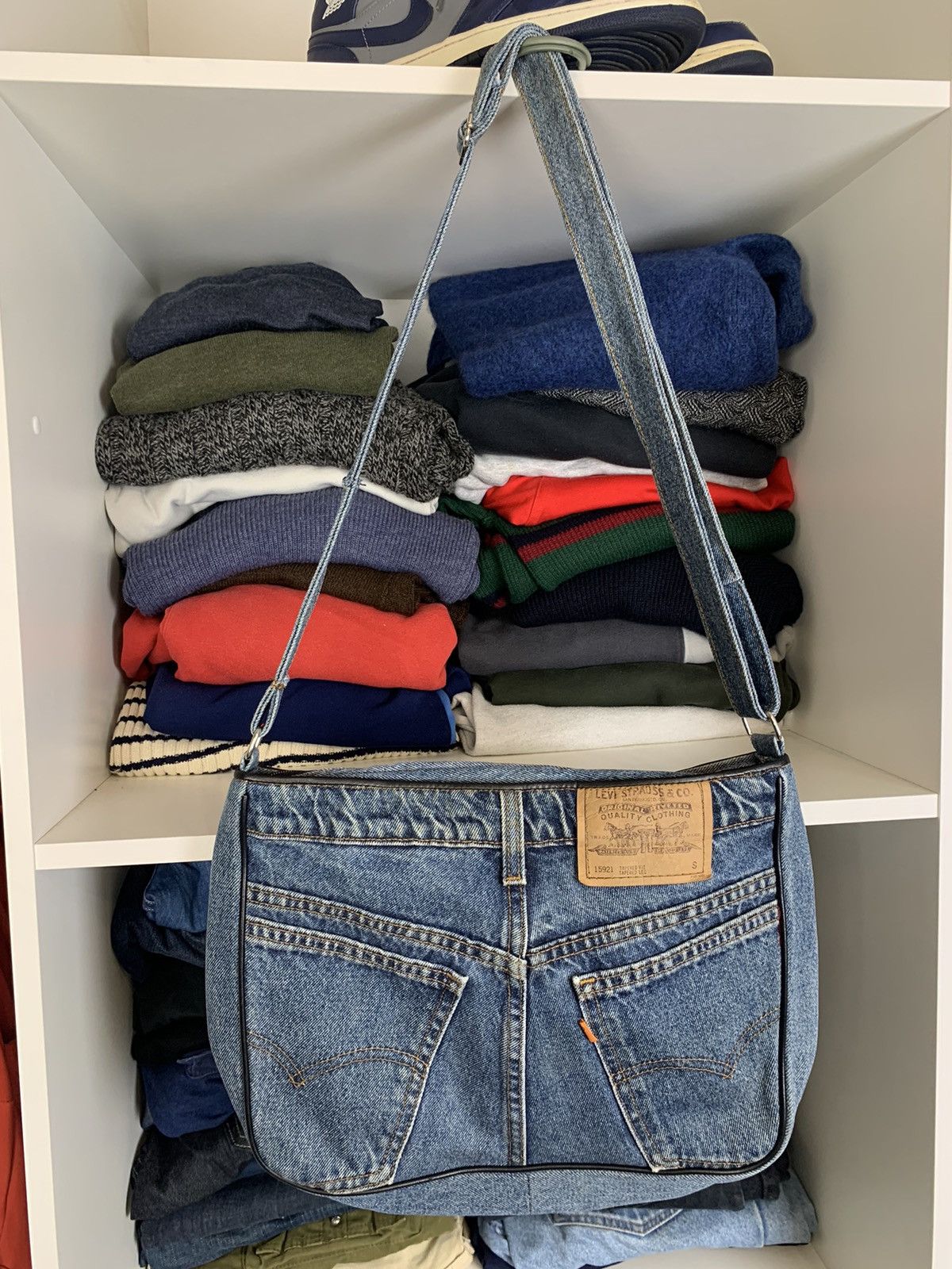 Levi's × Vintage Vintage Levis Denim Bag Size ONE SIZE - 2 Thumbnail