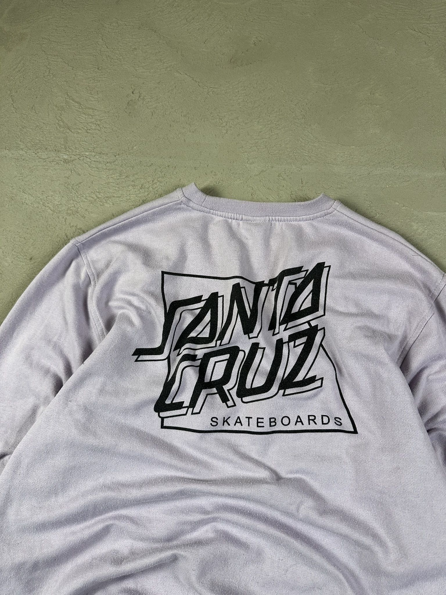 Santa Cruz Skateboards Vintage Y2k Santa Cruz Skate Logo Boxy Crewneck Size US M / EU 48-50 / 2 - 5 Thumbnail