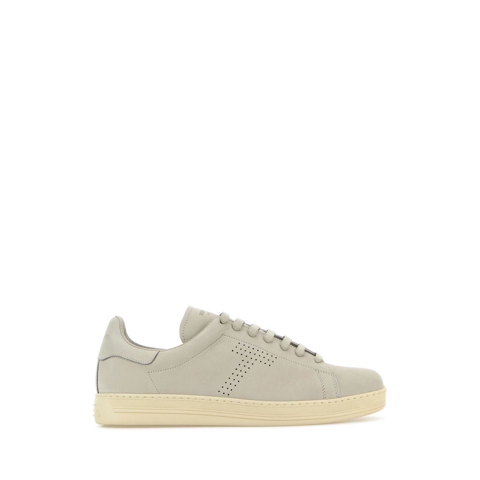 TOM FORD Light grey suede Warwick sneakers New (Men's size:9