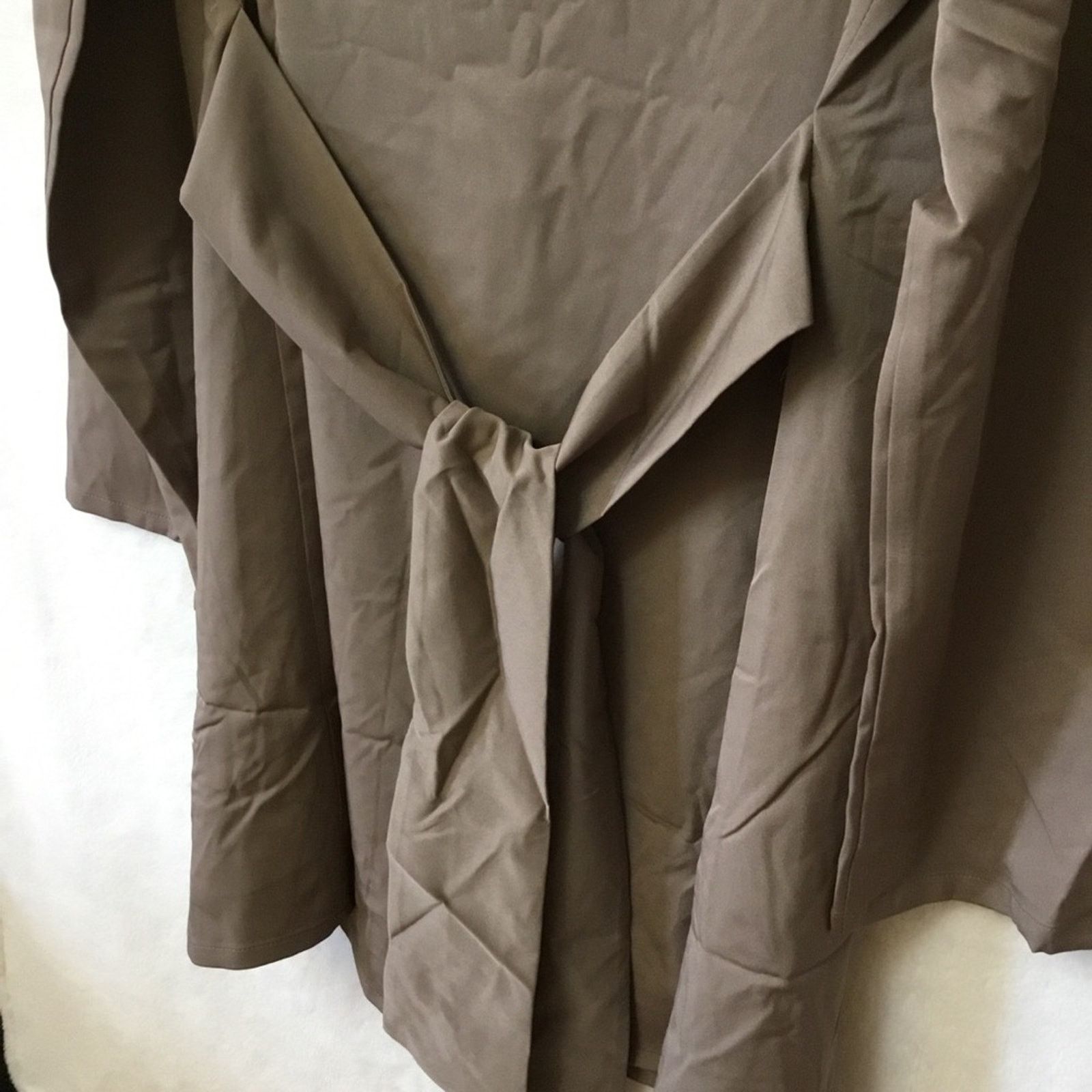 Other Mocha Kimono Sleeve Mini Dress with Waist Tie Size S / US 4 / IT 40 - 13 Thumbnail