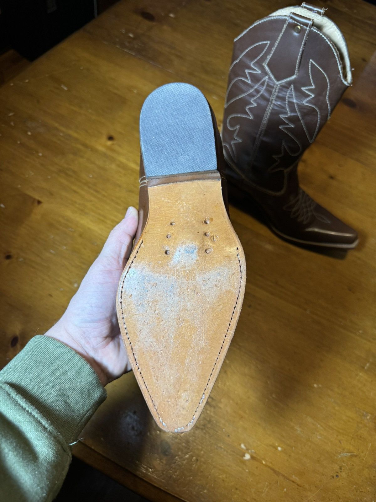 Vintage Cowboy Boots Sz 10 Size US 10 / EU 43 - 5 Thumbnail