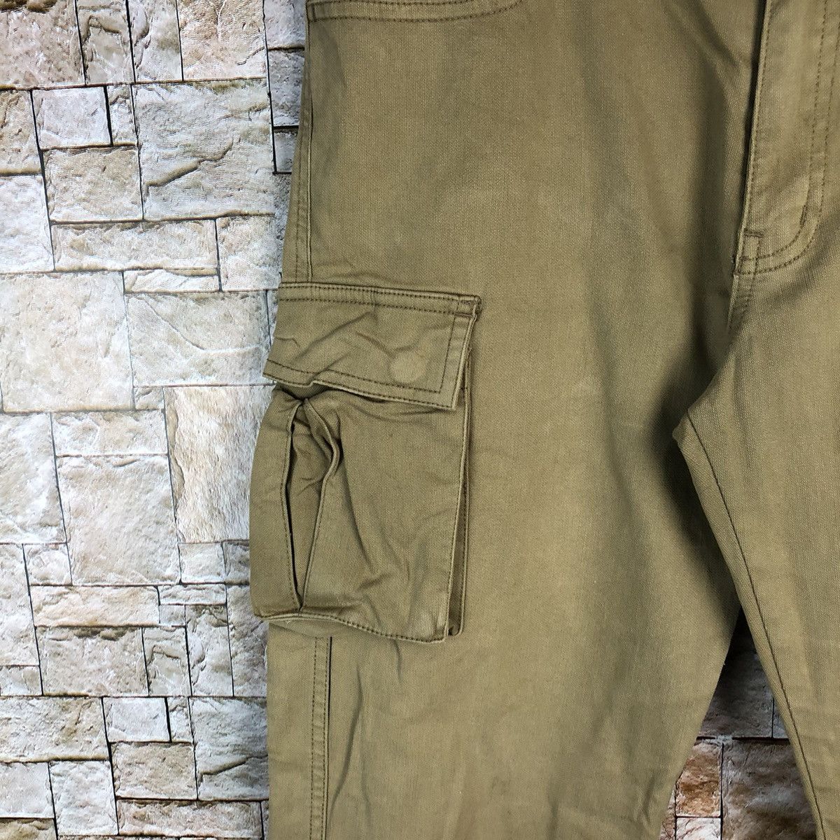 Japanese Brand Louxs Work Union Brown Cargo Multipocket Pants #A649 Size US 32 / EU 48 - 9 Thumbnail