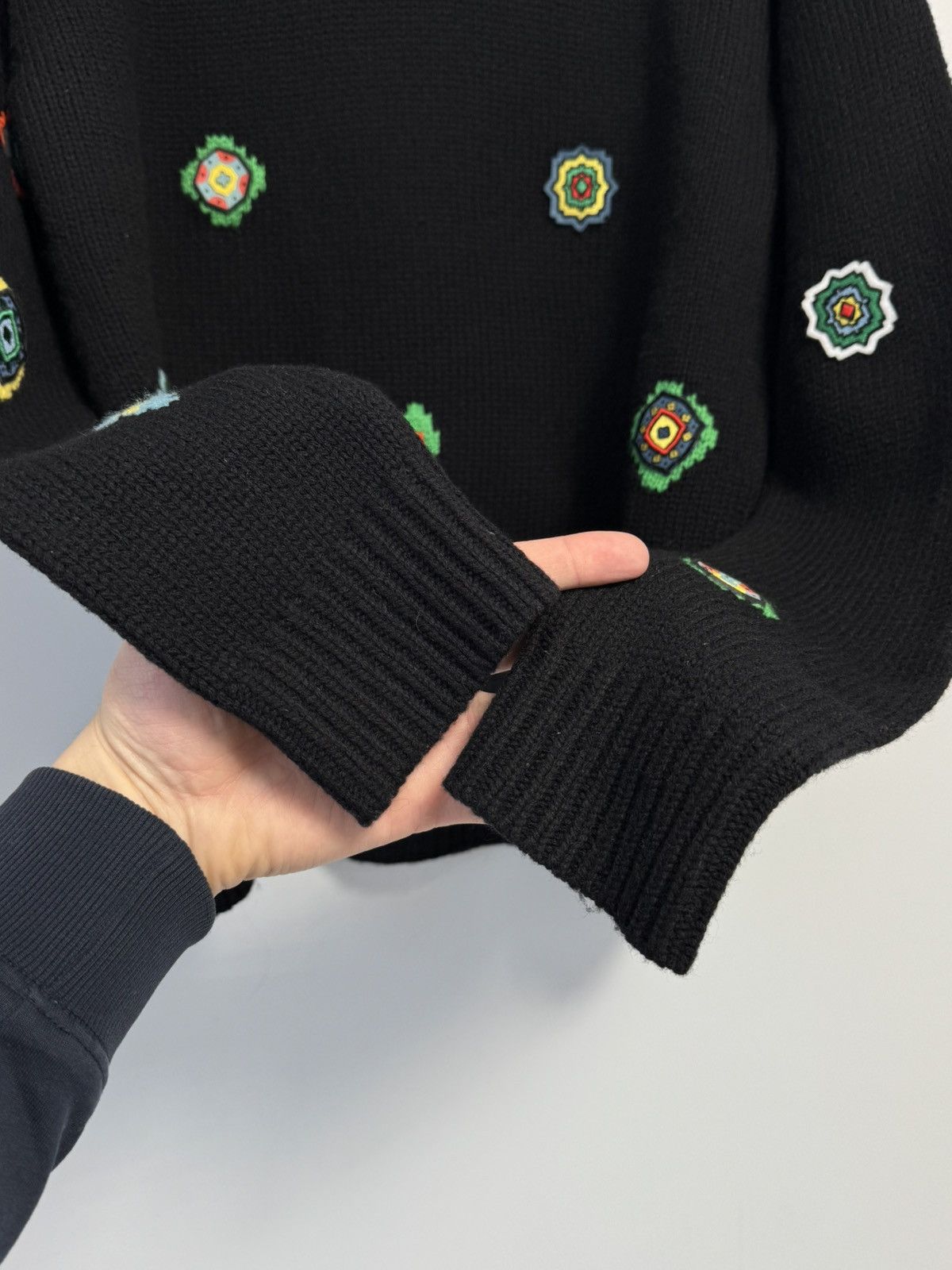 Kenzo Kenzo x H&M Pure Wool Black Sweater Size US M / EU 48-50 / 2 - 11 Thumbnail