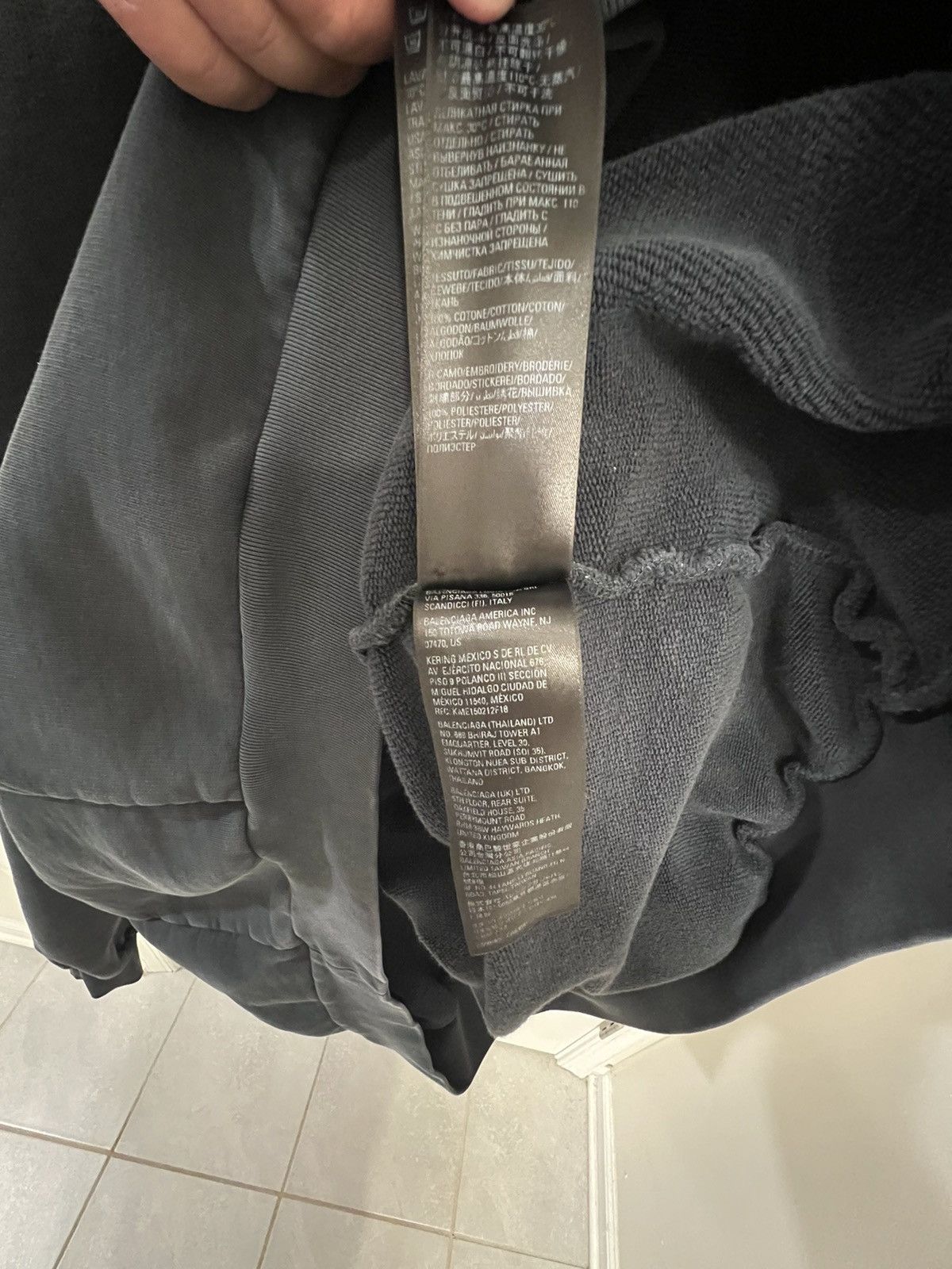 Adidas × Balenciaga Adidas X Balenciaga Trefoil Hoodie in Dark Green Size US XXL / EU 58 / 5 - 6 Thumbnail