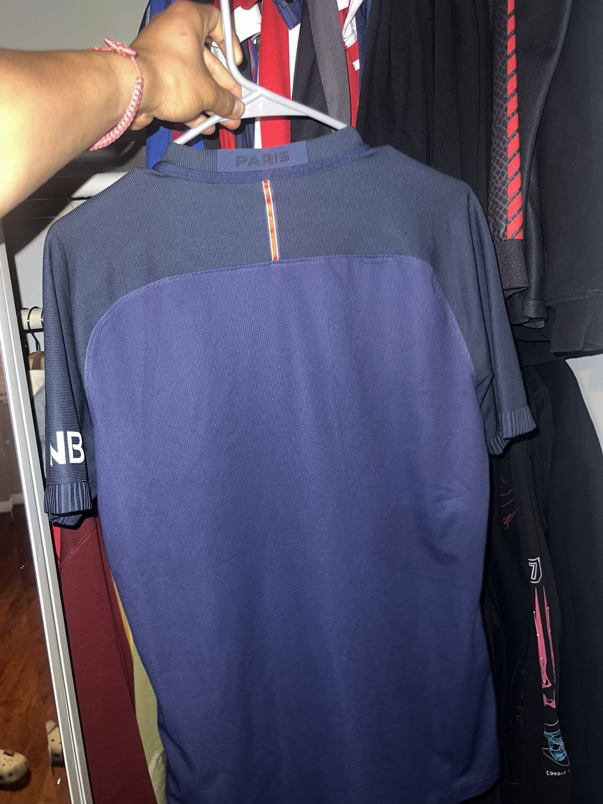 Nike 2016-2017 PSG VAPOR MATCH JERSEY Size US M / EU 48-50 / 2 - 4 Thumbnail