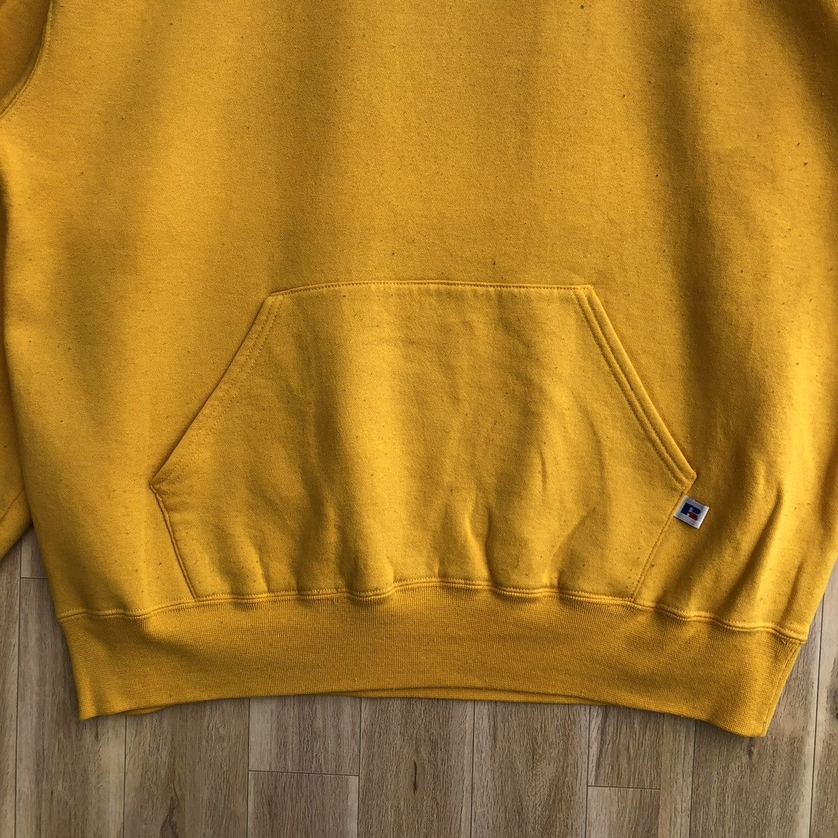 Russell Athletic × Vintage Vintage Russell Athletic Hoodie Plain Sweatshirt Size US XL / EU 56 / 4 - 4 Thumbnail