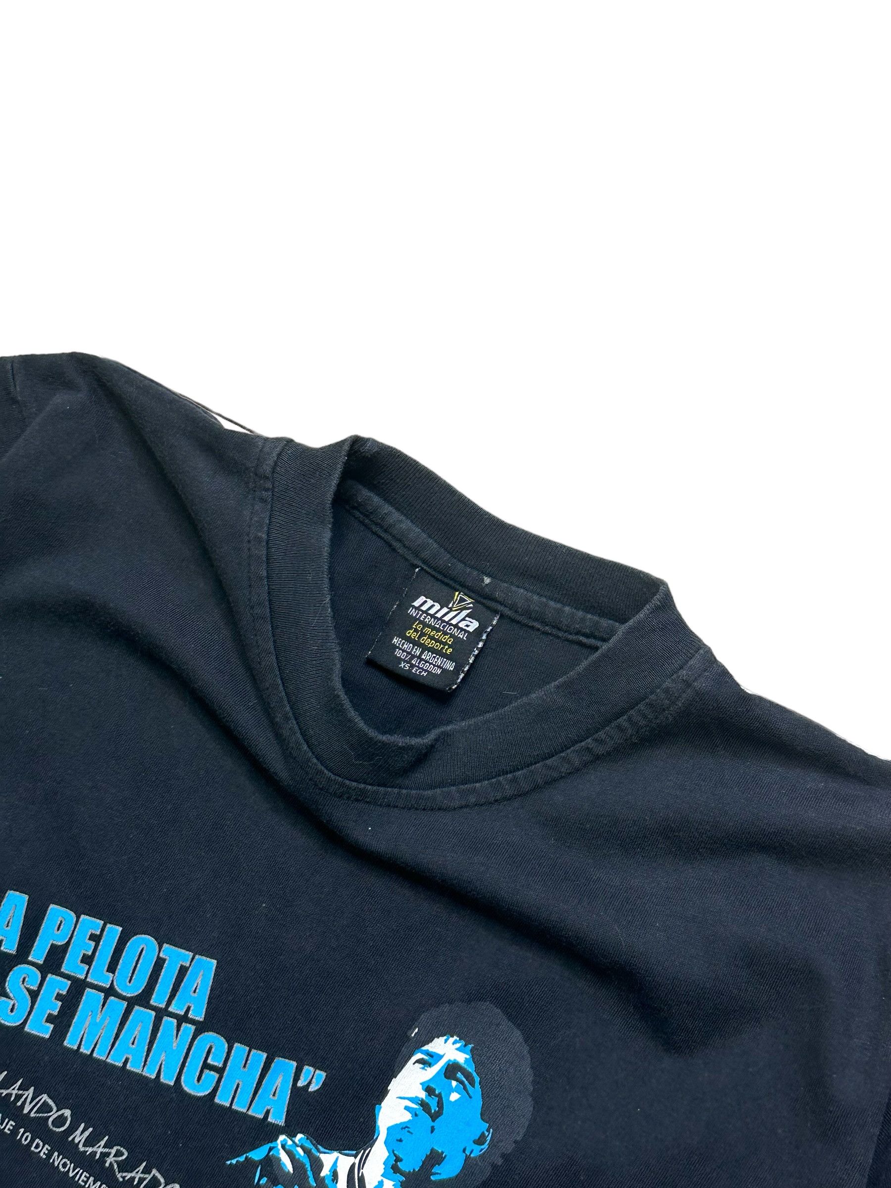 Vintage 2001 Exclusive Diego Maradona tshirt by Milla Size US XS / EU 42 / 0 - 4 Thumbnail
