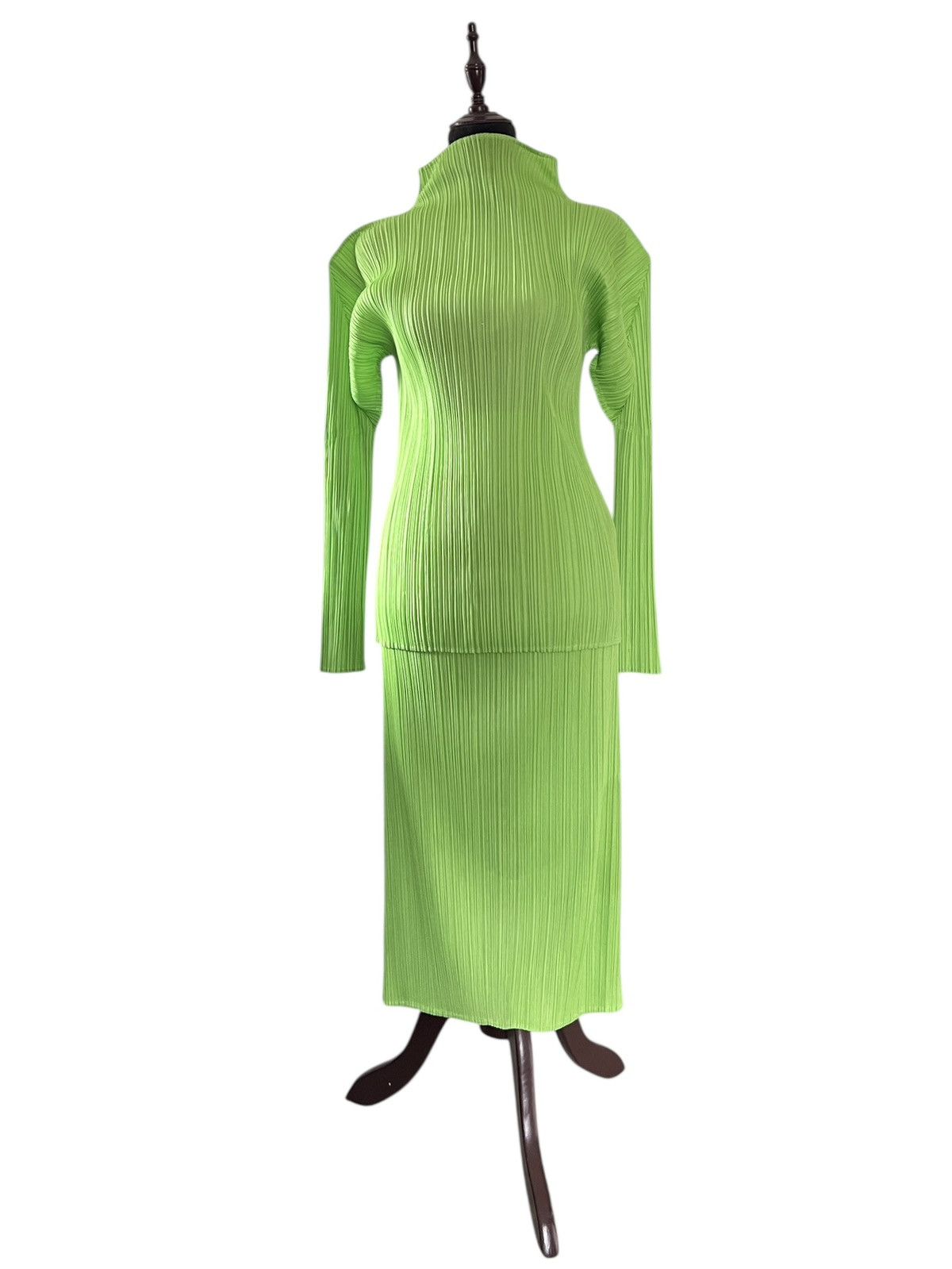Pleats Please Issey Miyake 1990 Pleats Please Tops & Skirt Set Size S / US 4 / IT 40 - 1 Thumbnail