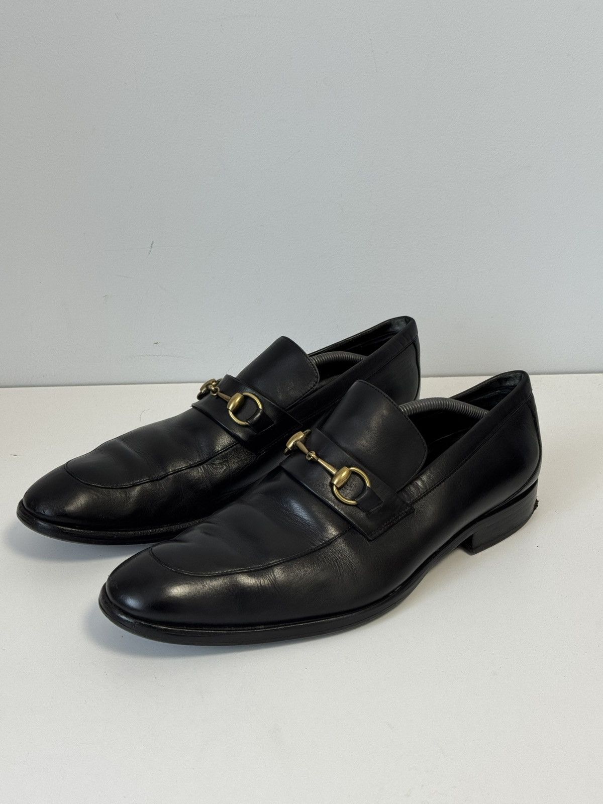 Gucci Gucci - Mens Leather Loafers size 44 Size US 10.5 / EU 43-44 - 1 Thumbnail