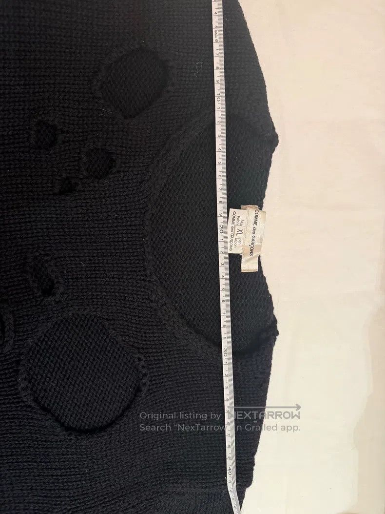 Comme des Garcons Comme Des Garcons Knitted holey sweater Size XL / US 12-14 / IT 48-50 - 6 Thumbnail