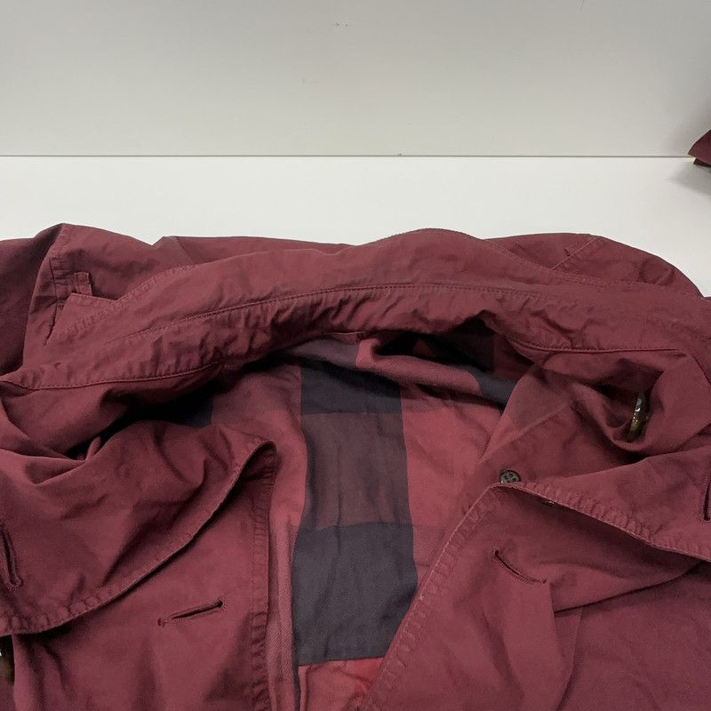 Burberry Burberry Casual Stylish Solid Color Coat 0079 Size US XXL / EU 58 / 5 - 1 Thumbnail