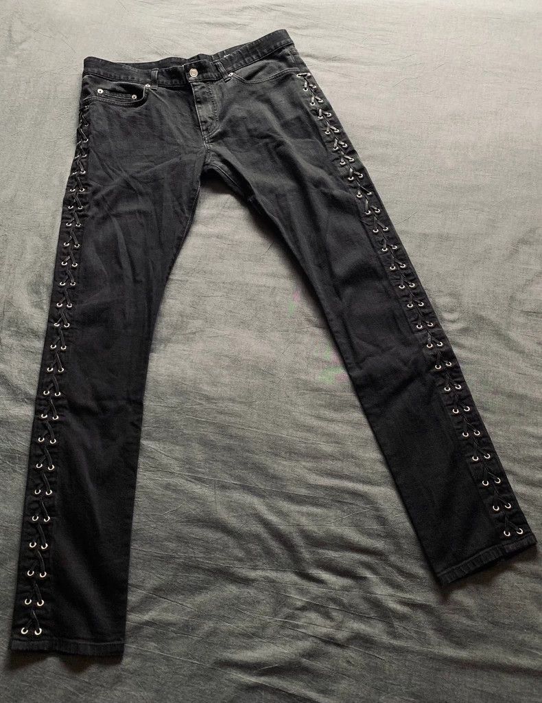 Saint Laurent Paris Saint Laurent Paris Strapped jeans-2508 Size US 34 / EU 50 - 1 Thumbnail