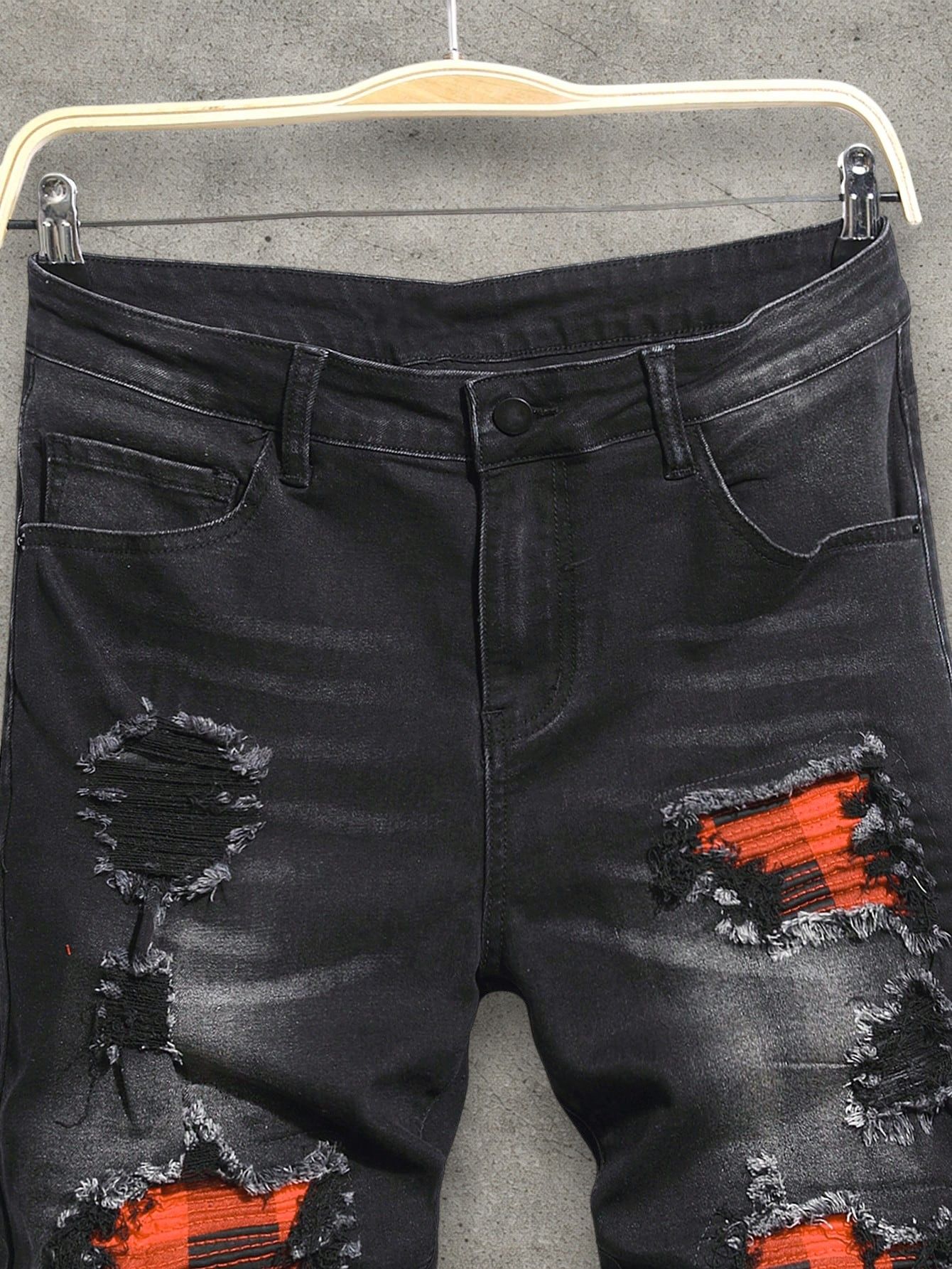 Japanese Brand Ripped jeans shorts Size US 32 / EU 48 - 4 Thumbnail