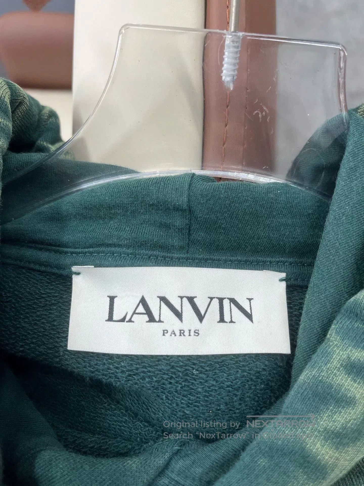Lanvin lanvin x gallery dept. green hoodie. Size US S / EU 44-46 / 1 - 3 Thumbnail