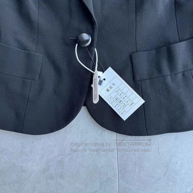 Yves Saint Laurent YSL Black Women's Jacket Size M . Size M / US 6-8 / IT 42-44 - 3 Thumbnail
