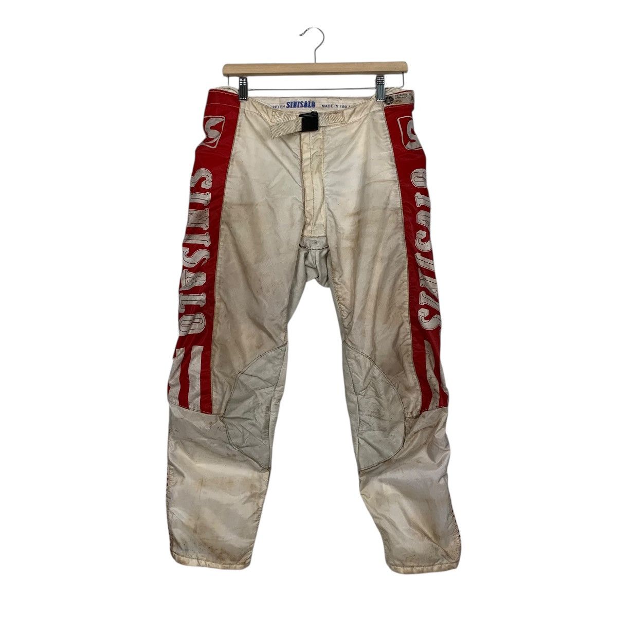 Vintage Vintage 80s Sinisalo Sport Racing Motorcross Pants Size US 30 / EU 46 - 1 Thumbnail