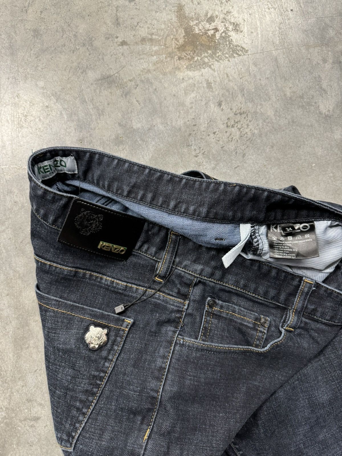 Kenzo Kenzo Slim Fit Jeans (34x32) Size US 34 / EU 50 - 3 Thumbnail