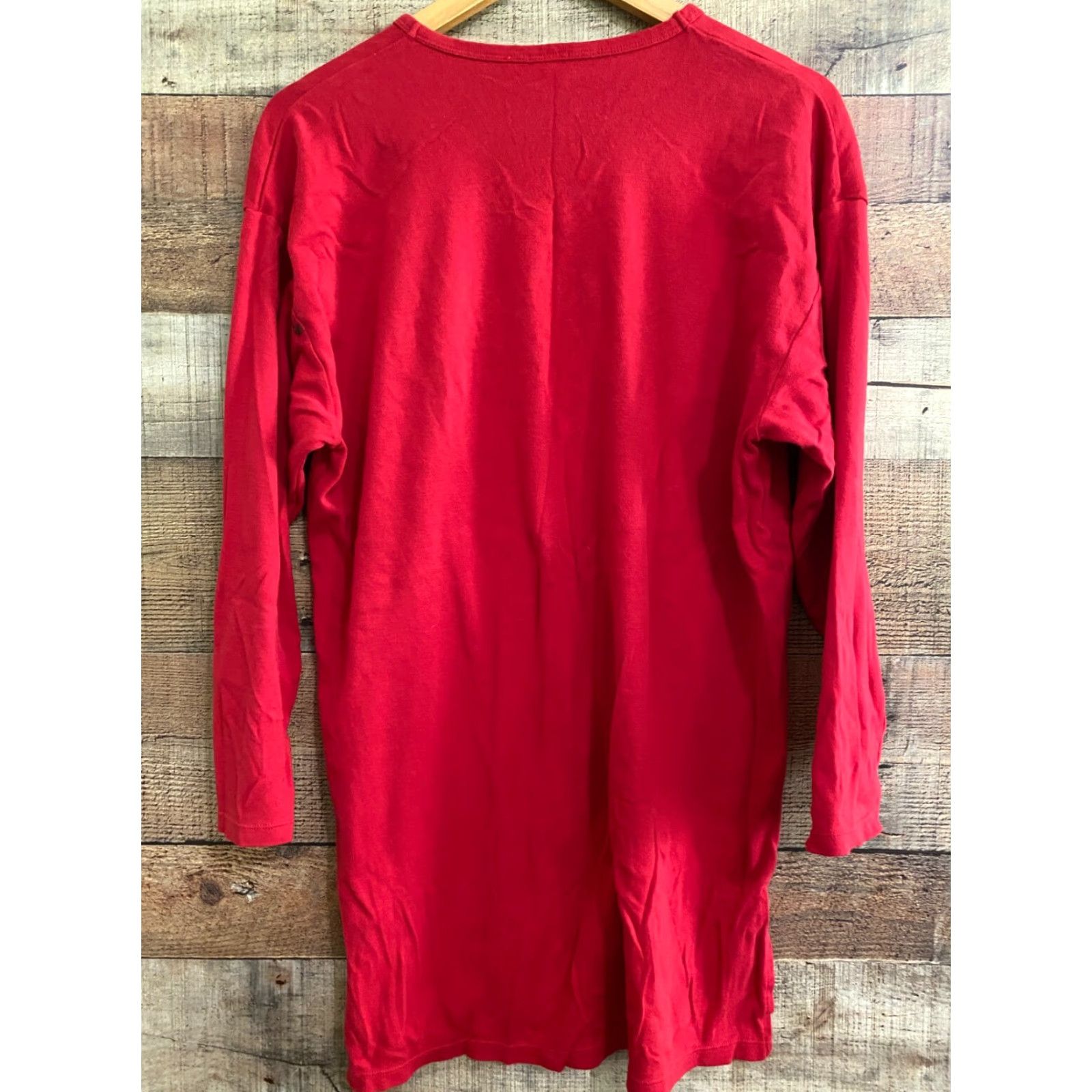 Victoria's Secret Victoria's Secret Sleepshirt Red Med Roses Embroidery Womens M Size M / US 6-8 / IT 42-44 - 4 Thumbnail