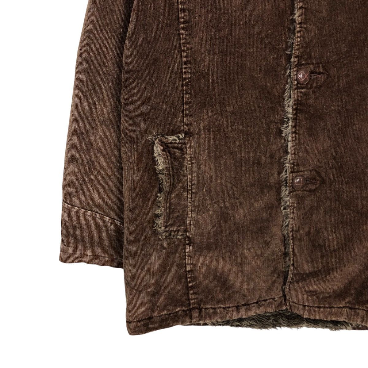 Japanese Brand 🔥VINTAGE BIKER JACKET WORK PLANT BLANKET FUR ISSEY MIYAKE Size US L / EU 52-54 / 3 - 6 Thumbnail