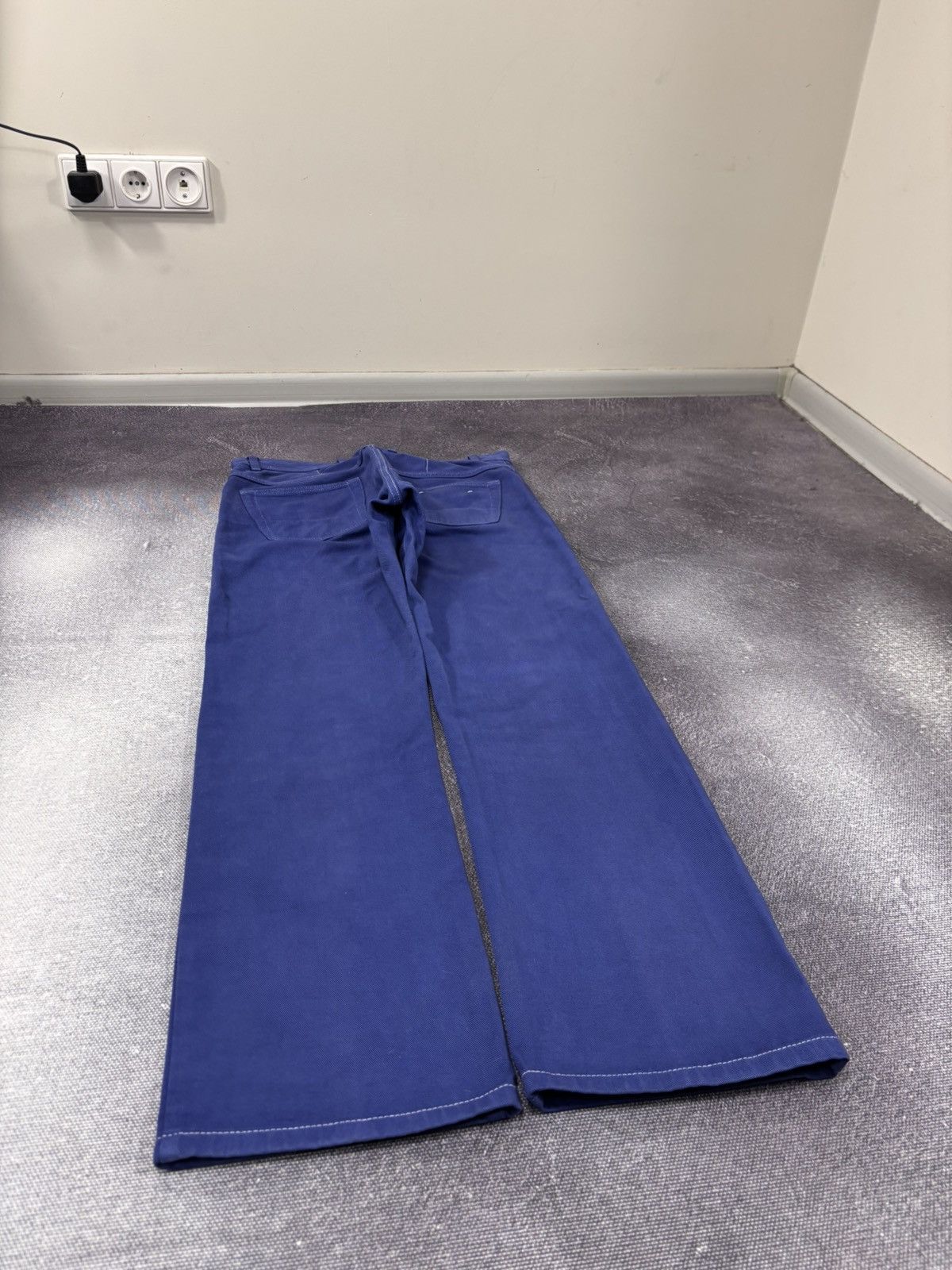 Tom Ford Tom Ford TF001 Men’s Relaxed Loose Blue Denim Jeans Size US 34 / EU 50 - 13 Thumbnail