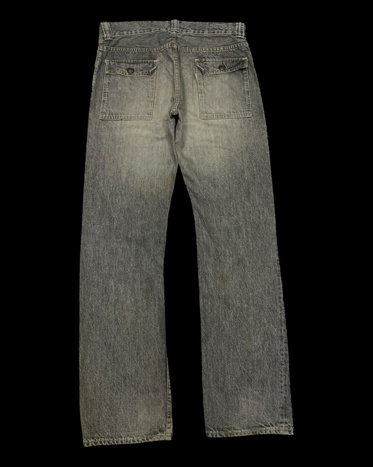 Sugar Cane 💥Vintage Double Works Warehouse Rusty Jeans Union Made Size US 32 / EU 48 - 8 Thumbnail