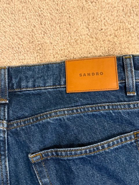 Sandro tie dye denim sandro straight fit Size US 30 / EU 46 - 7 Thumbnail