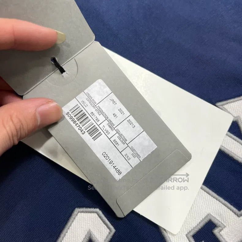 Balenciaga Balenciaga Logo Embroidered Short Sleeve T-Shirt Size XXS Size US XXS / EU 40 - 3 Thumbnail