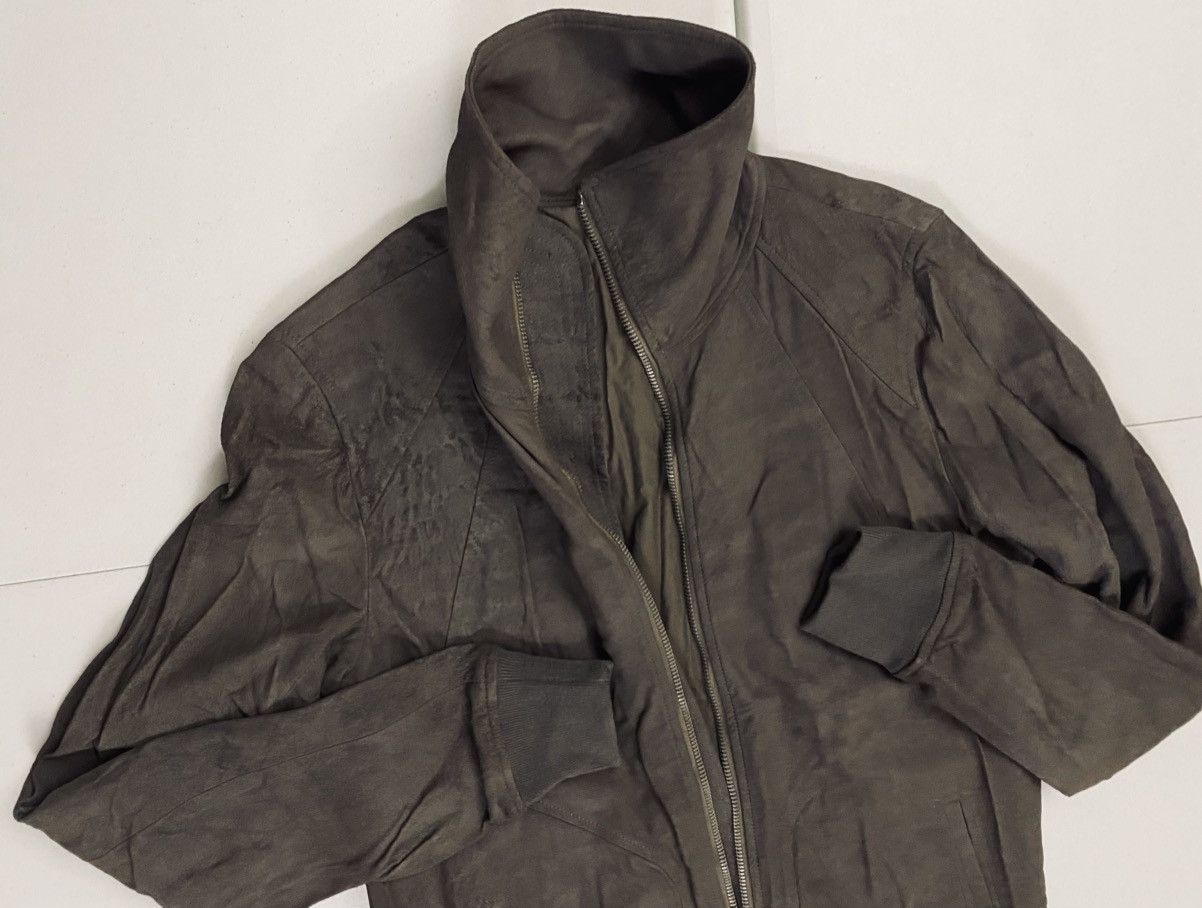 Rick Owens Rick Owens Blistered Lamb High Neck Intarsia DNA Dust Jacket Size US L / EU 52-54 / 3 - 21 Thumbnail