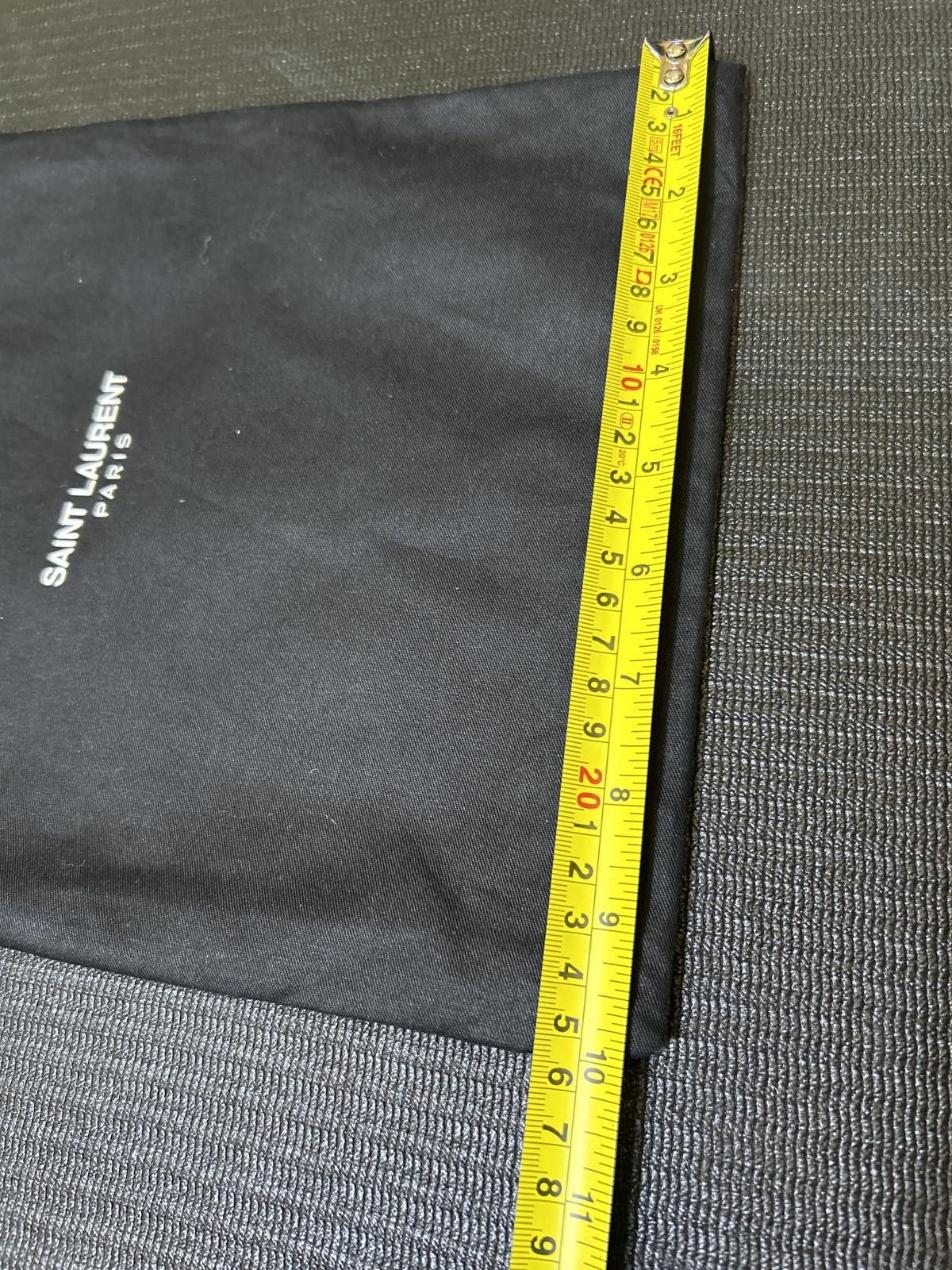 Saint Laurent Paris Authentic Saint Laurent Black Dust Bag- LK Everyday Size ONE SIZE - 6 Thumbnail