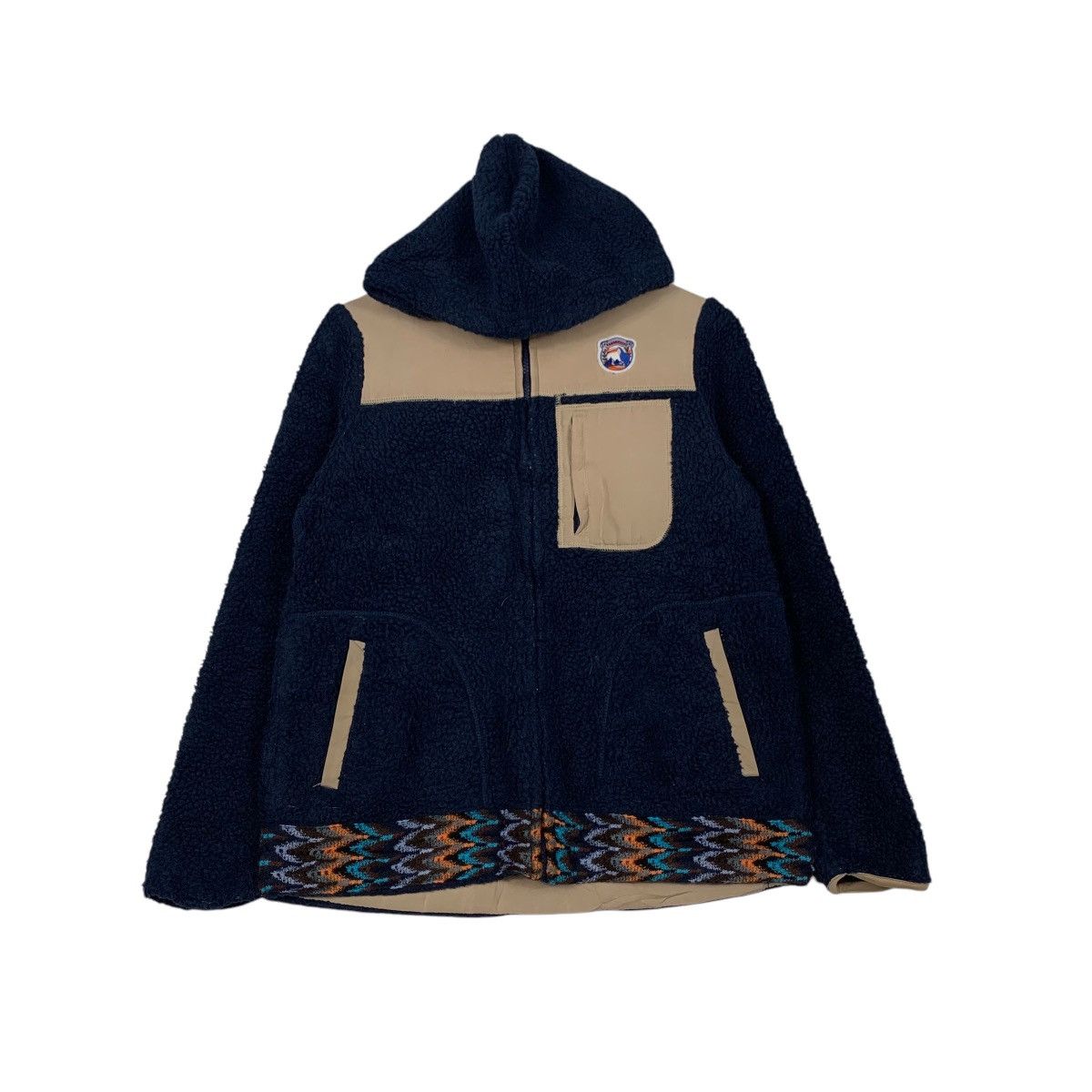 Japanese Brand TITICACA Deep Pile Zipper Hoodie Fleece Jacket #2386-C107 Size M / US 6-8 / IT 42-44 - 1 Thumbnail