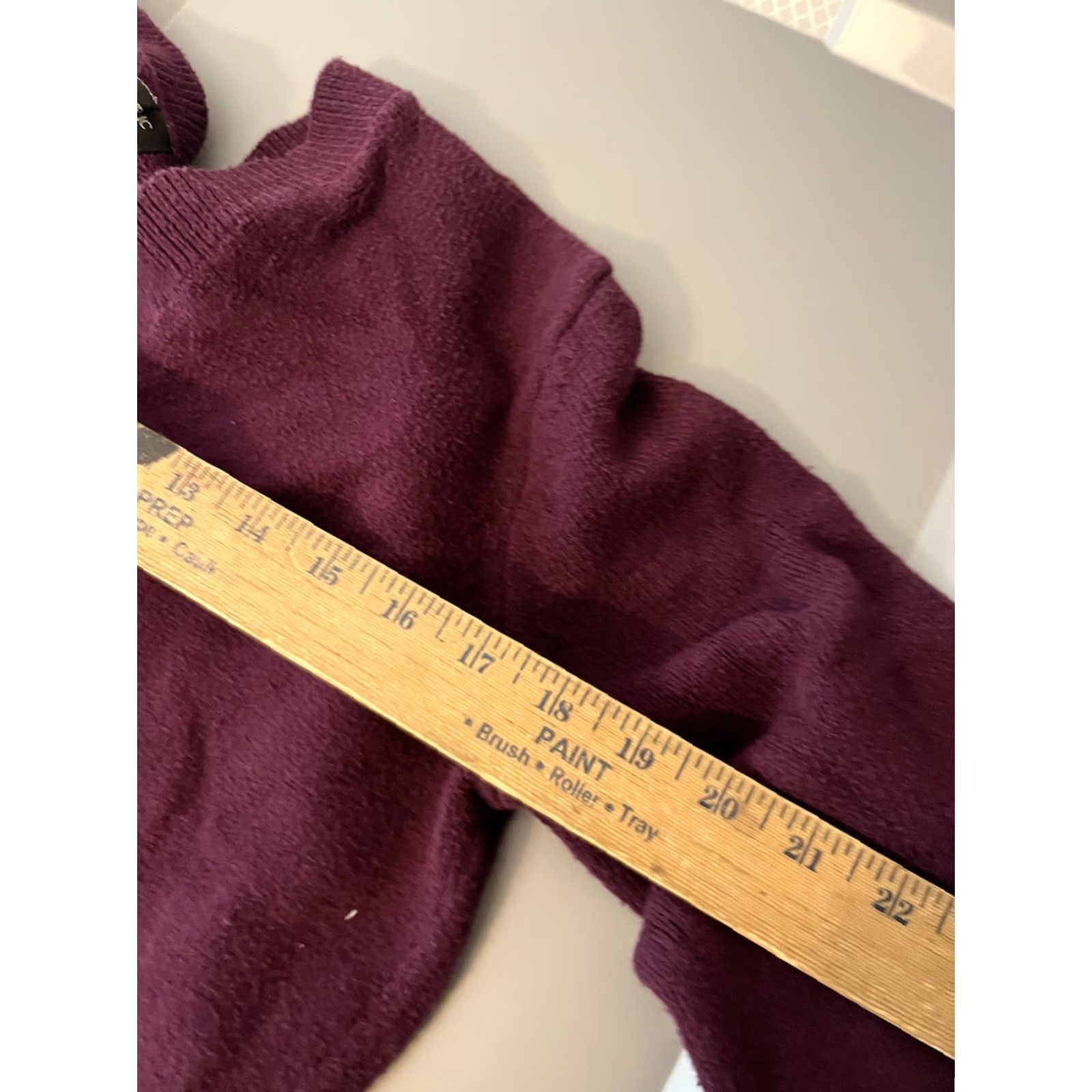 Banana Republic Banana Republic Sweater Women M Burgundy Cotton Blend V-Neck Pullover Long Sleeve Womens Size M / US 6-8 / IT 42-44 - 5 Thumbnail
