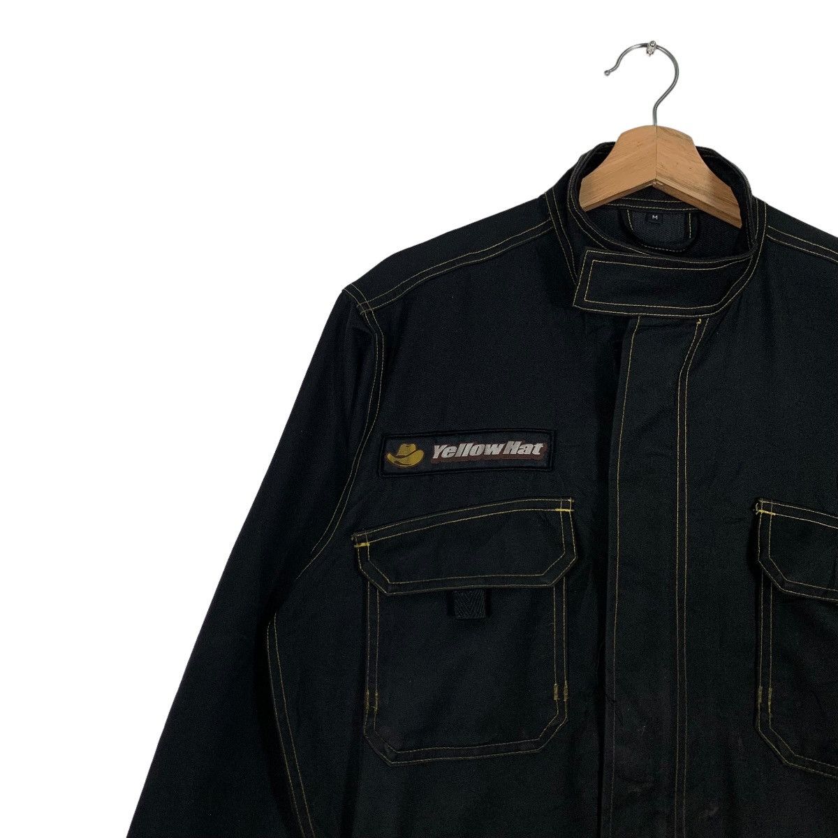 Japanese Brand YELLOW HAT Big Logo Coverall #0299-C14 Size US 36 / EU 52 - 12 Thumbnail