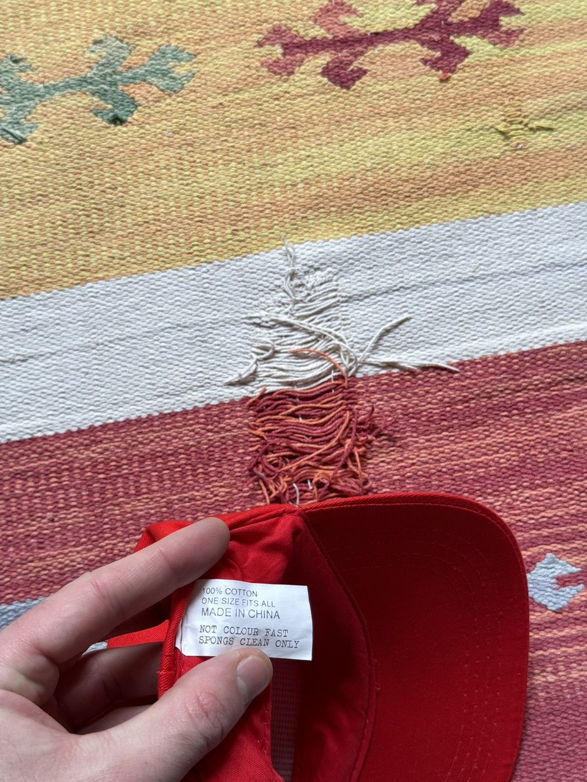 Vintage Vintage 00’s Hamlet y2k Red Every Day Hat Size ONE SIZE - 6 Thumbnail
