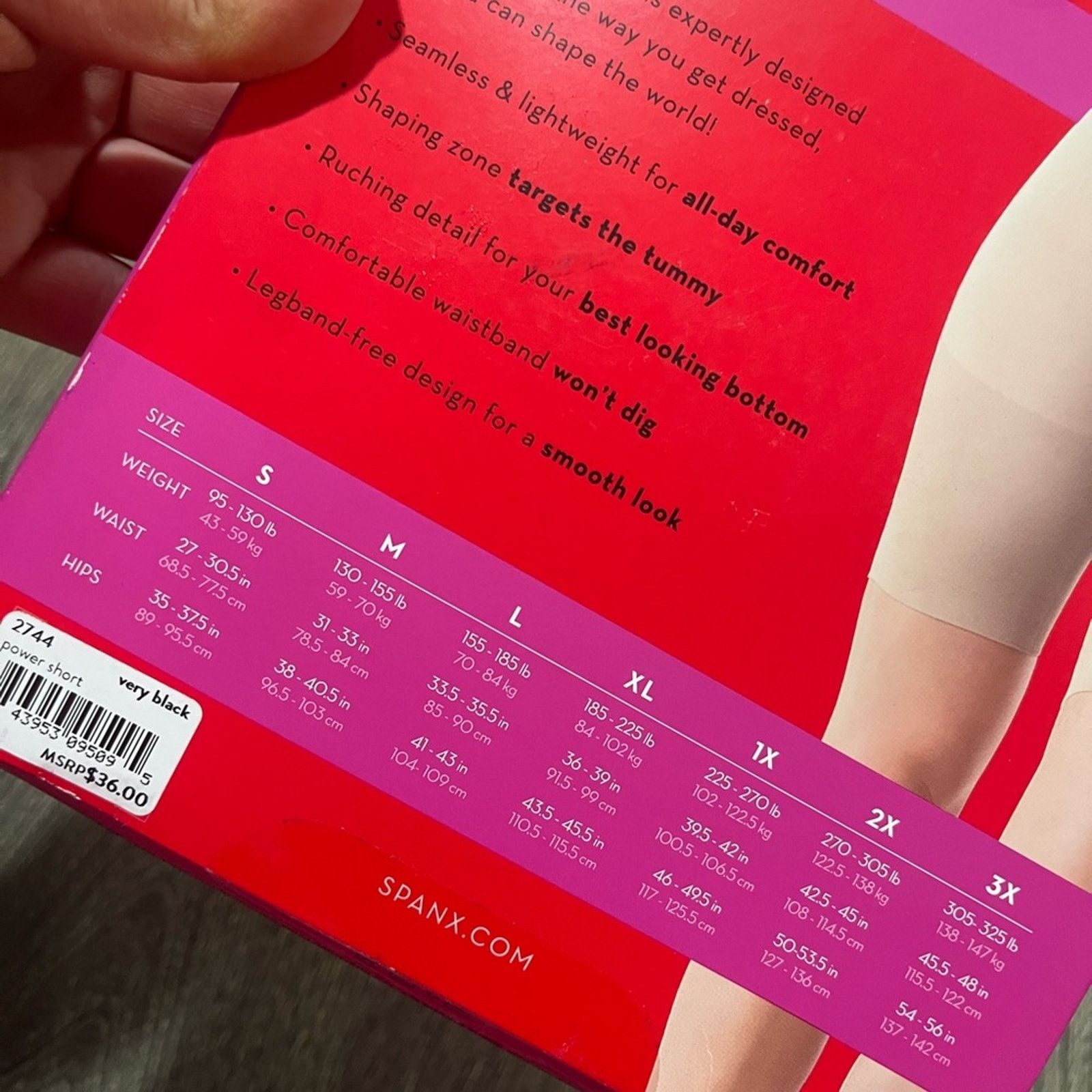 Spanx NWT Spanx Power Shorts 6" Seamless Ultra Soft Shapewear Sz M Size ONE SIZE - 6 Thumbnail