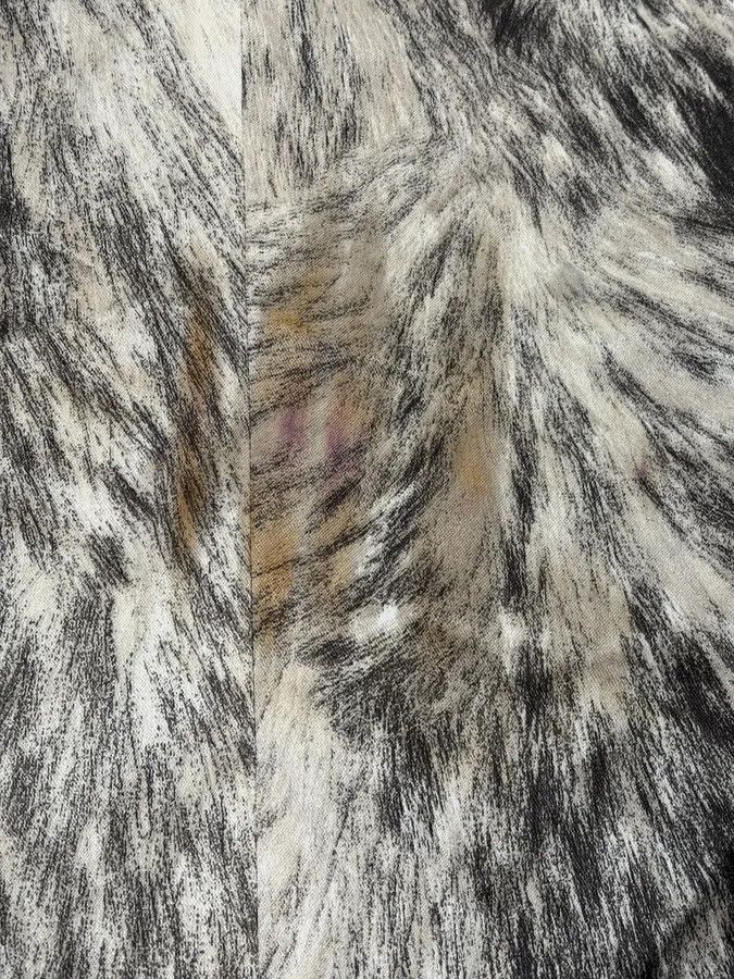 Roberto Cavalli AW1999 Roberto Cavalli Wolf Fur Effect Beige Blazer Jacket Size M / US 6-8 / IT 42-44 - 9 Thumbnail