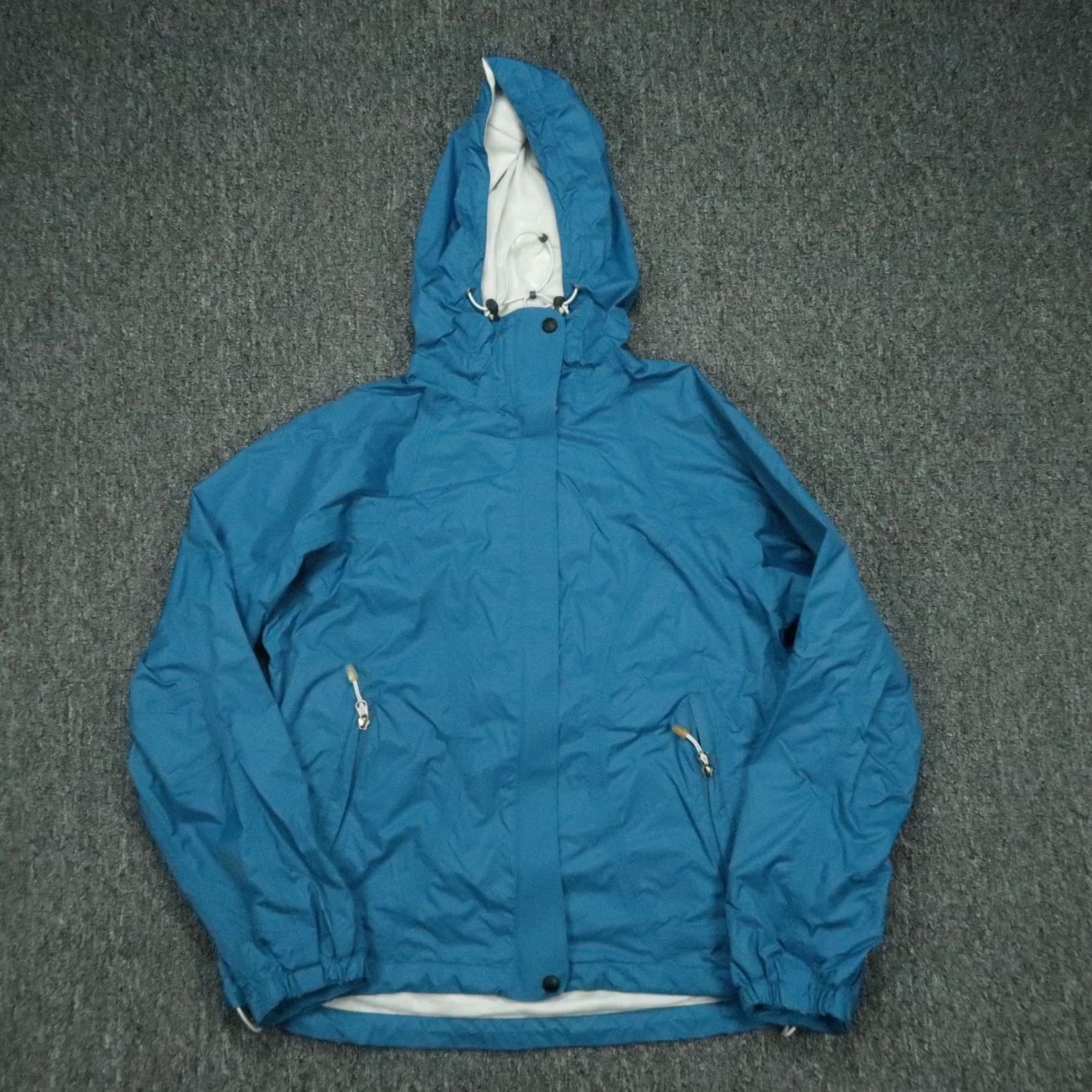 Nike Nike Jacket Womens L Blue Full Zip Hooded Pockets Storm ACG Waterproof Windbreaker, Nylon, Regular fit, 90s? Size L / US 10 / IT 46 - 2 Thumbnail