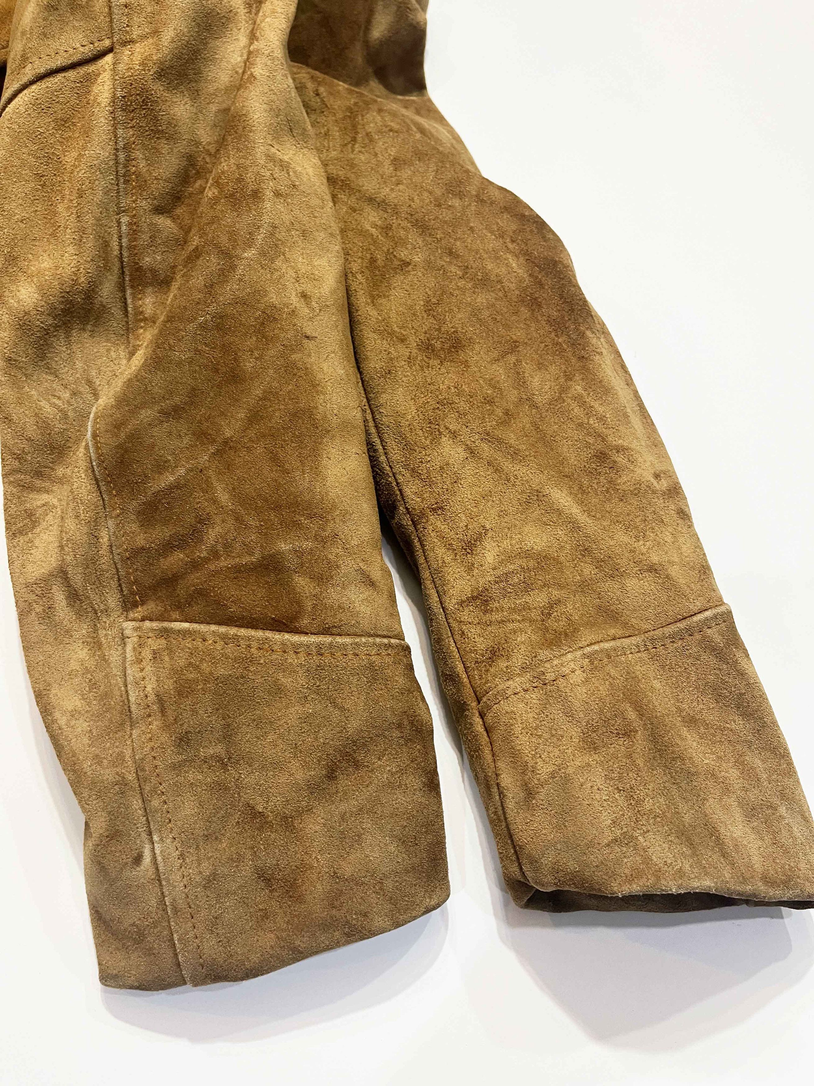 Cooper Vtg Cooper Western Rancher Shearling Suede Leather Jacket Size US M / EU 48-50 / 2 - 10 Thumbnail