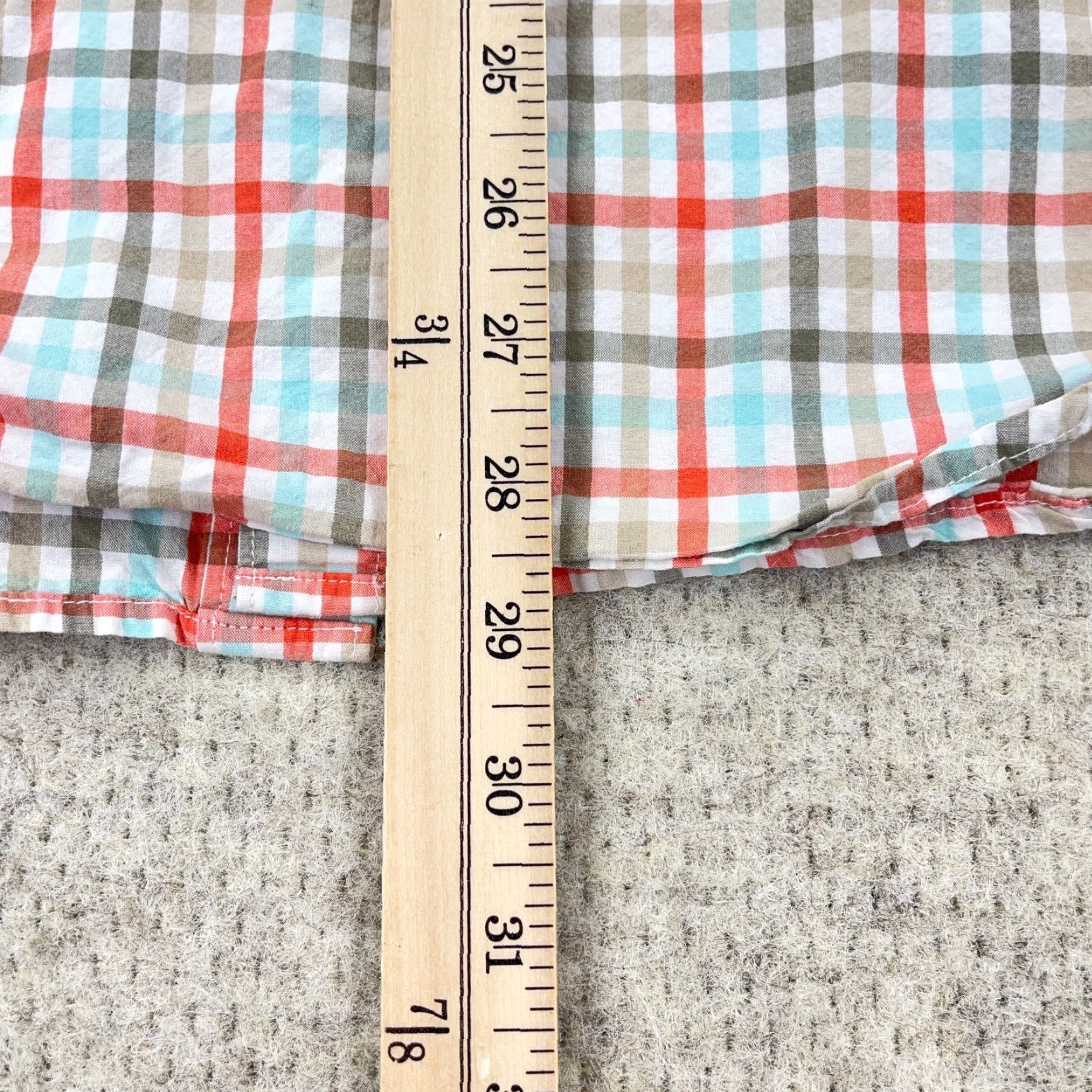 Vintage Columbia Shirt Men Medium Blue Plaid Button-Up Tattersall Fishing Camp Casual Travel Easy Care Pockets UV Protection Size US M / EU 48-50 / 2 - 6 Thumbnail