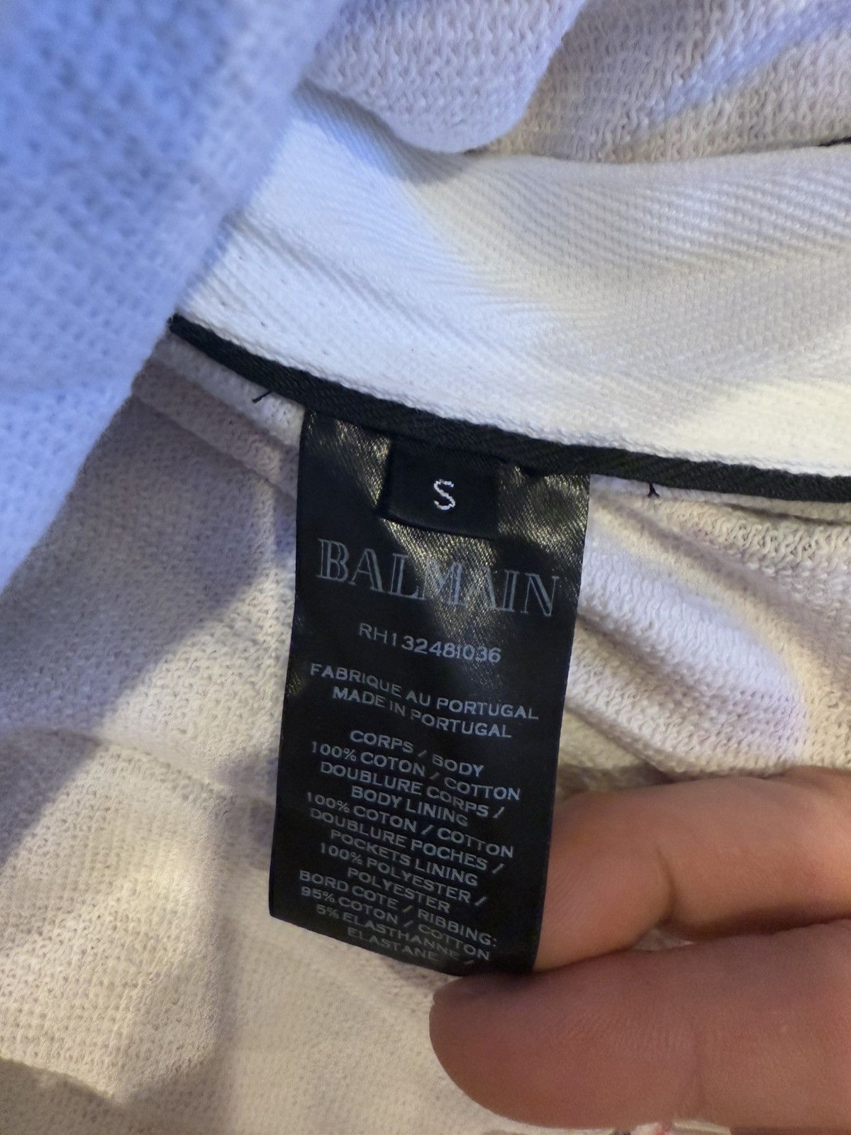 Balmain Balmain Paris Palm Tree Sunset Zip Hoodie SS19 - Size S Size US S / EU 44-46 / 1 - 4 Thumbnail