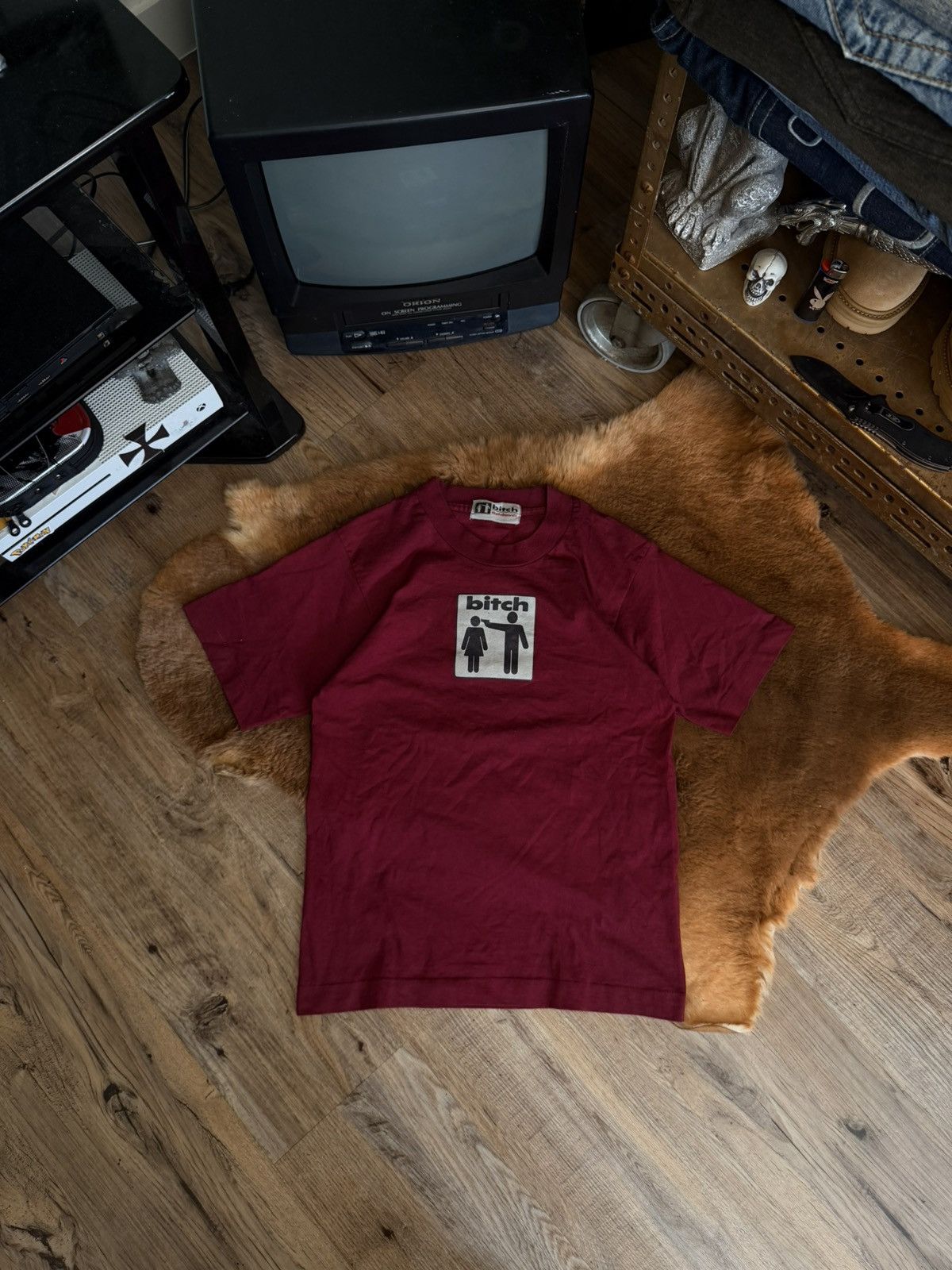 Other Vintage 90s single stitch Bitch skateboards tee Size US XS / EU 42 / 0 - 1 Thumbnail