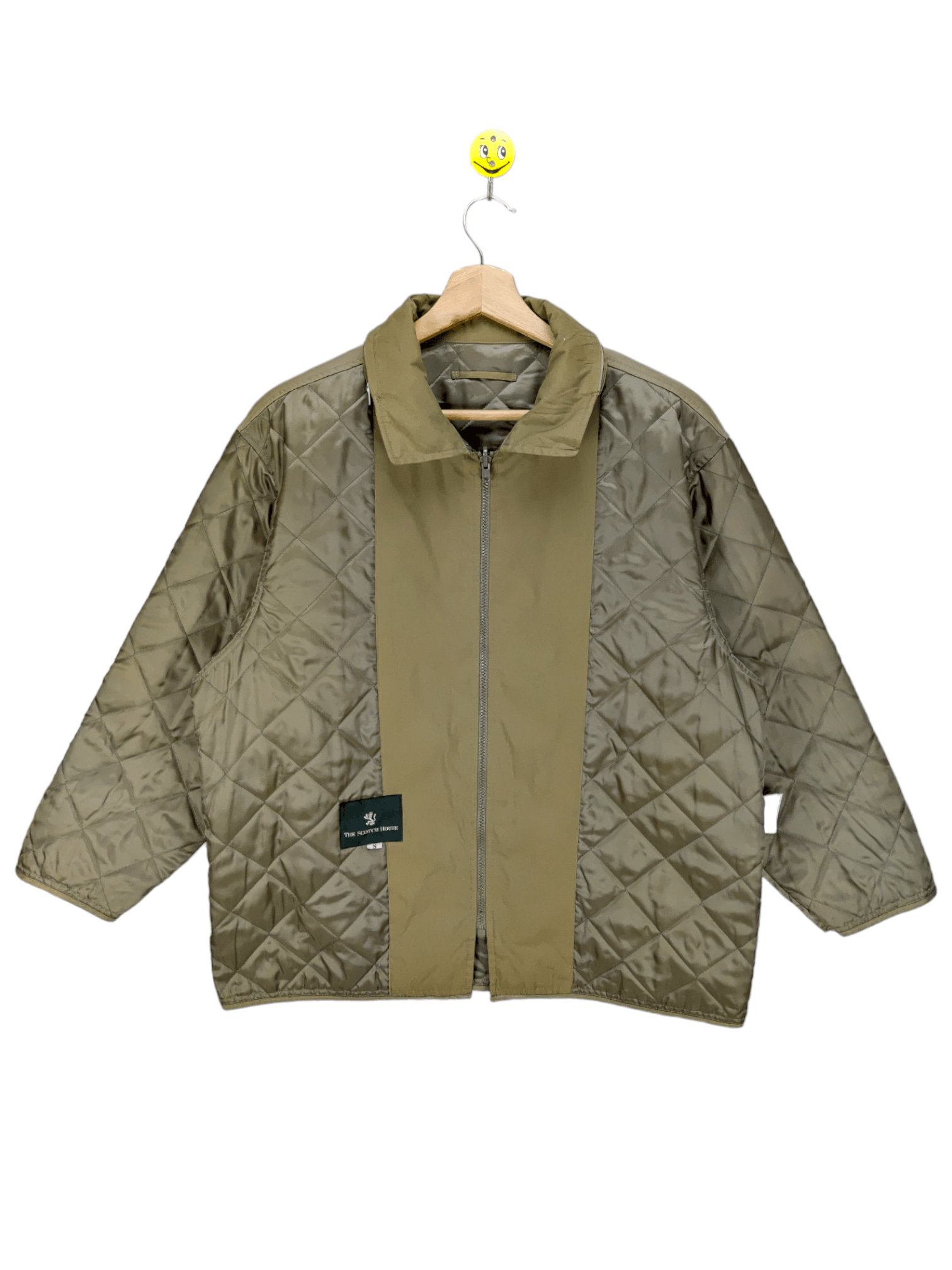 Japanese Brand Steals🔥Vintage Quilted Jacket Reversible by Scotch House Size US S / EU 44-46 / 1 - 1 Thumbnail