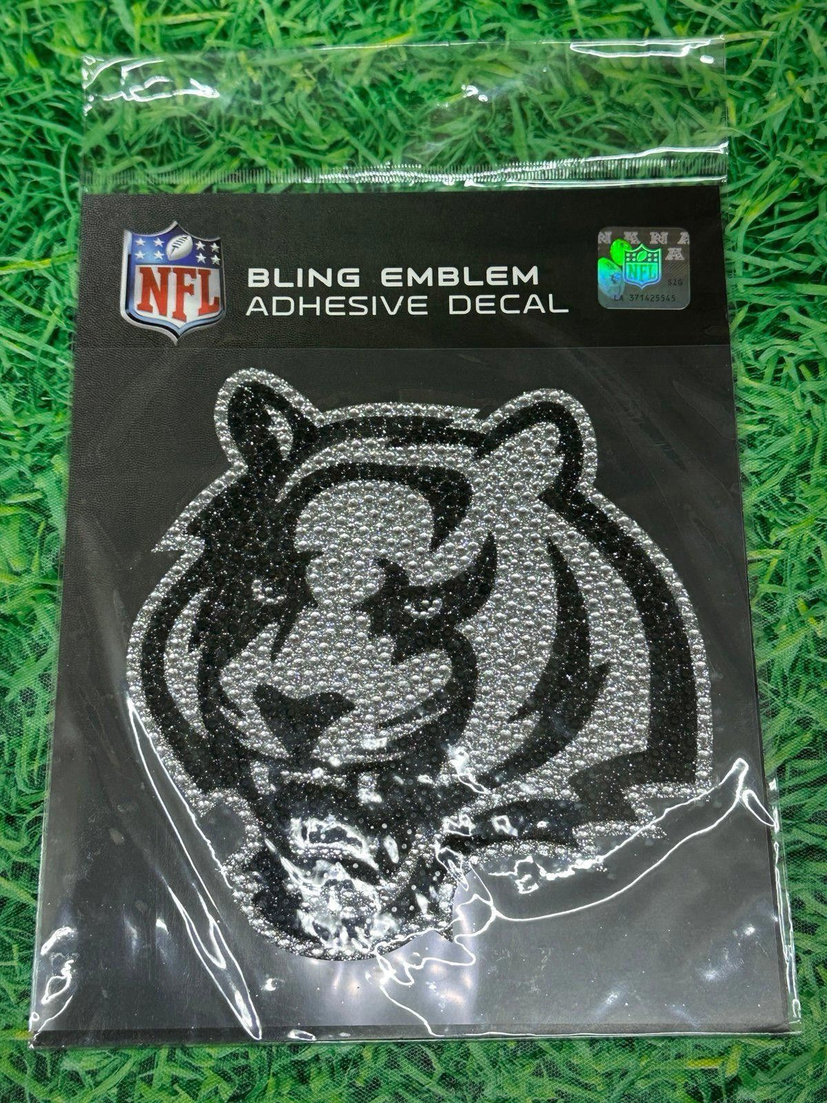 NFL Cincinnati Bengals Auto Emblem [NEW] NFL Decal Sticker Size ONE SIZE - 1 Thumbnail