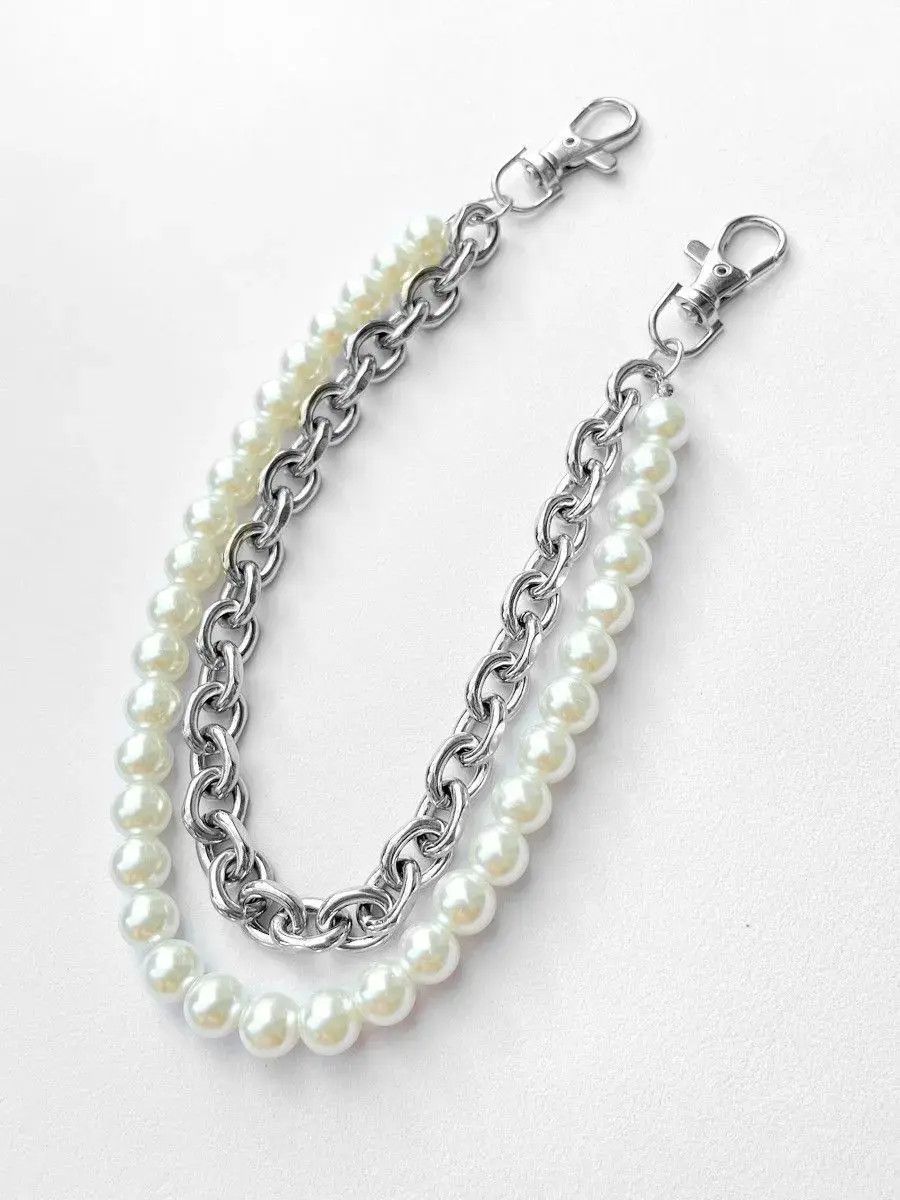 Jewelry × Vintage Layered Pearl Belt Chain Size ONE SIZE - 4 Thumbnail