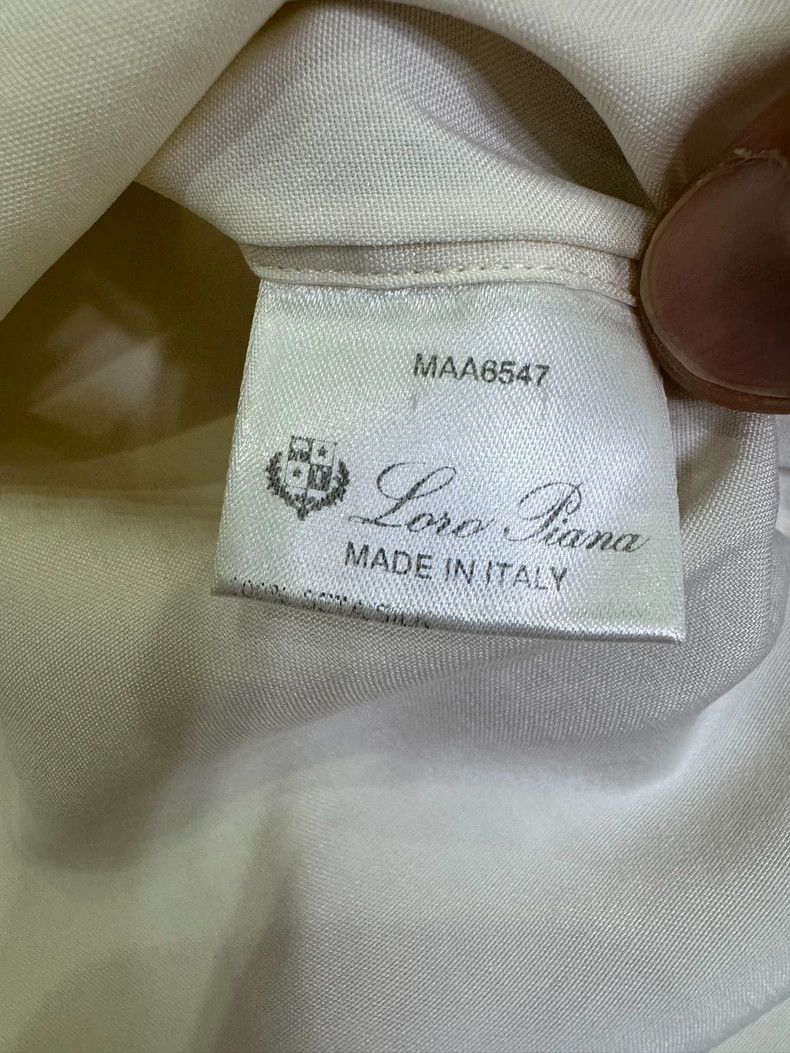 Loro Piana LORO PIANA Silk shirt Size M / US 6-8 / IT 42-44 - 3 Thumbnail
