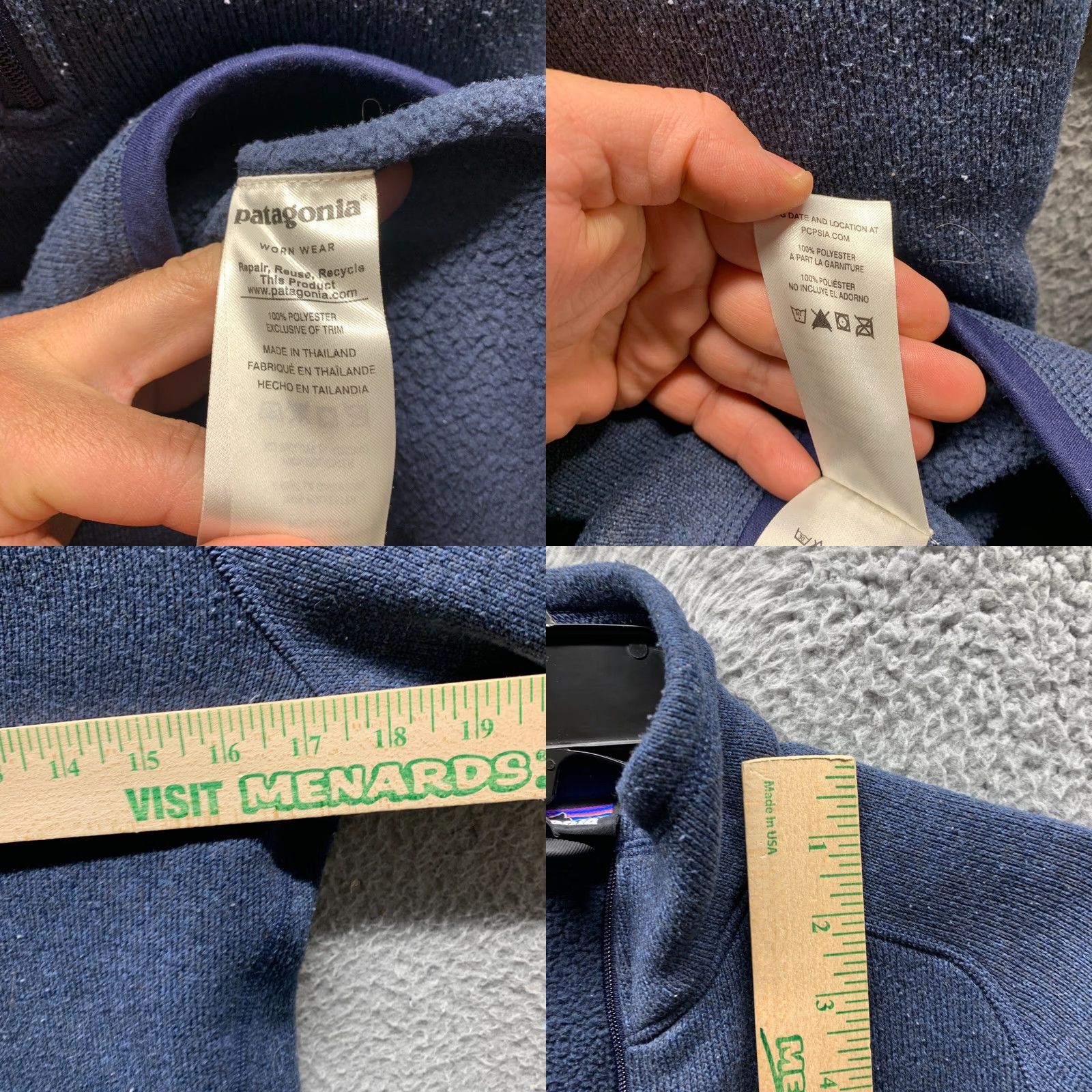 Patagonia Patagonia Sweatshirt Womens Small Blue Fleece Pullover Better Sweater Ladies Size S / US 4 / IT 40 - 9 Thumbnail