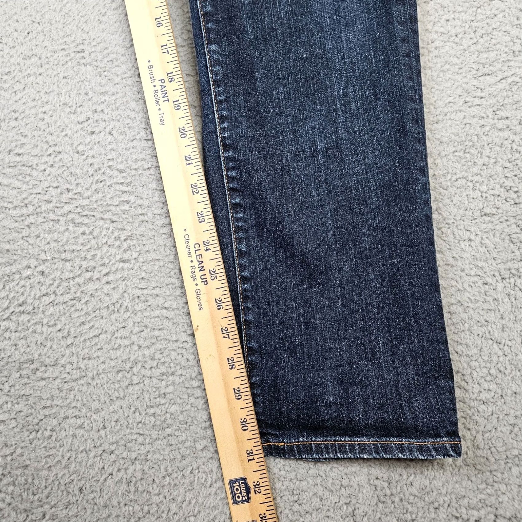 Vintage AG The Graduate Tailored Leg Jeans Men Dark Wash 36x31 Denim 5-Pocket AG Adriano Goldschmied Regular Fit Button Closure Blue Casual Shirt? Size US 36 / EU 52 - 5 Thumbnail
